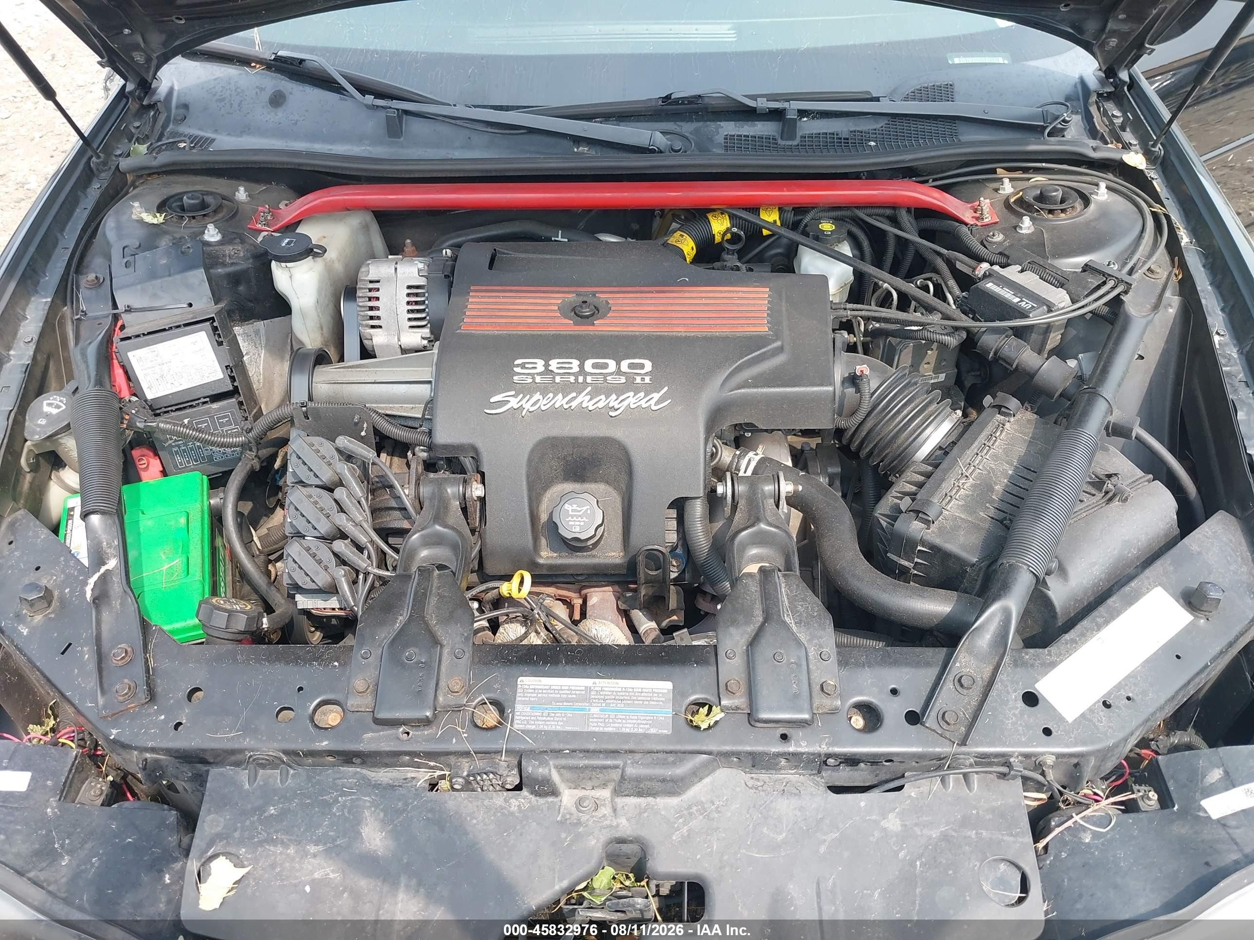 2004 Chevrolet Monte Carlo Supercharged Ss Black vin: 2G1WZ151049340938