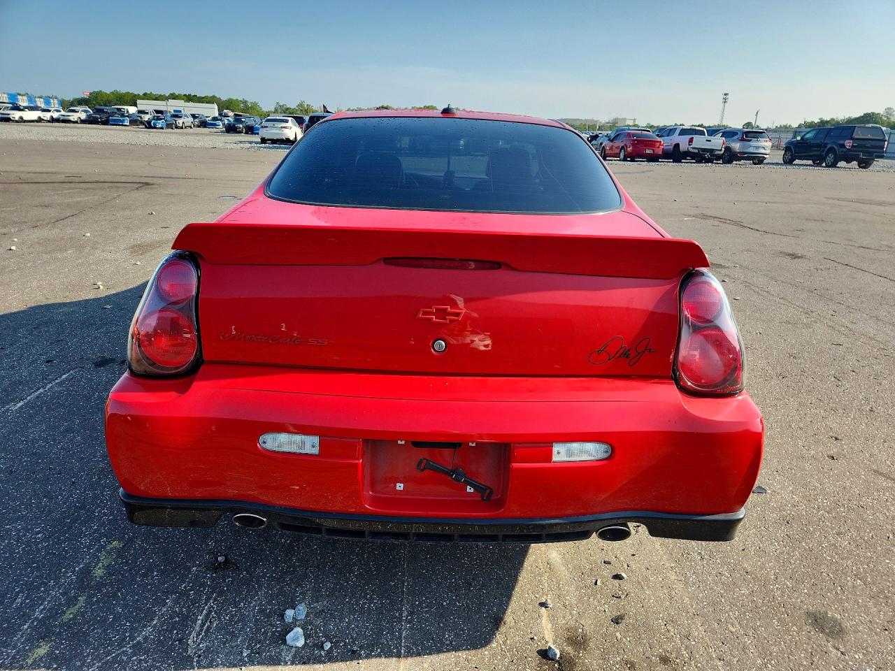 2004 Chevrolet Monte Carlo Ss Supercharged Red vin: 2G1WZ151549334374