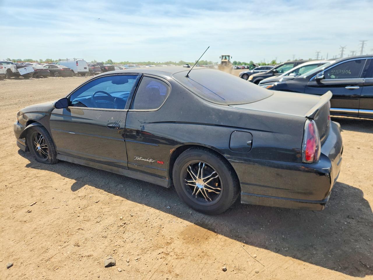 2004 Chevrolet Monte Carlo Ss Supercharged Black vin: 2G1WZ151X49435278