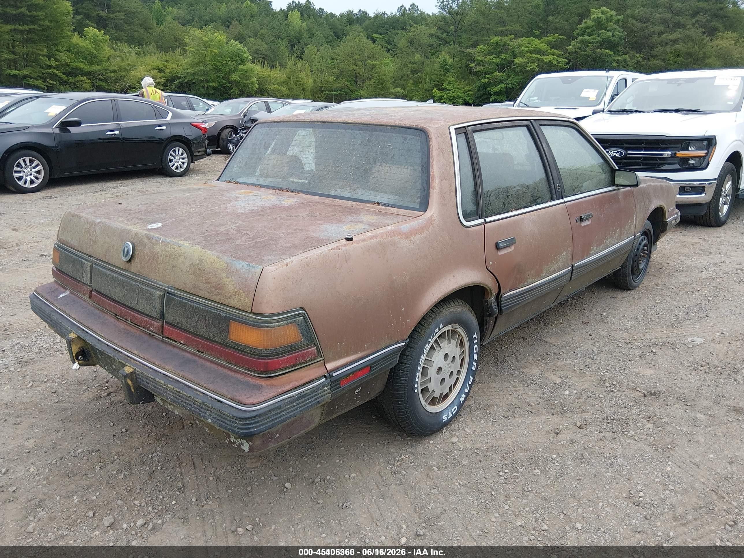 1986 Pontiac 6000 Ste Red vin: 2G2AH19W5G9278133