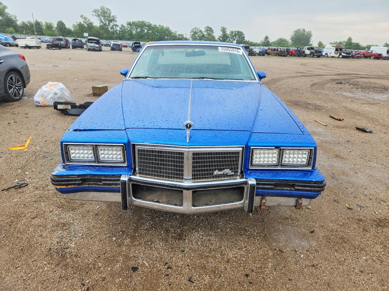 1984 Pontiac Grand Prix Le Синий vin: 2G2AK37H2E2256548