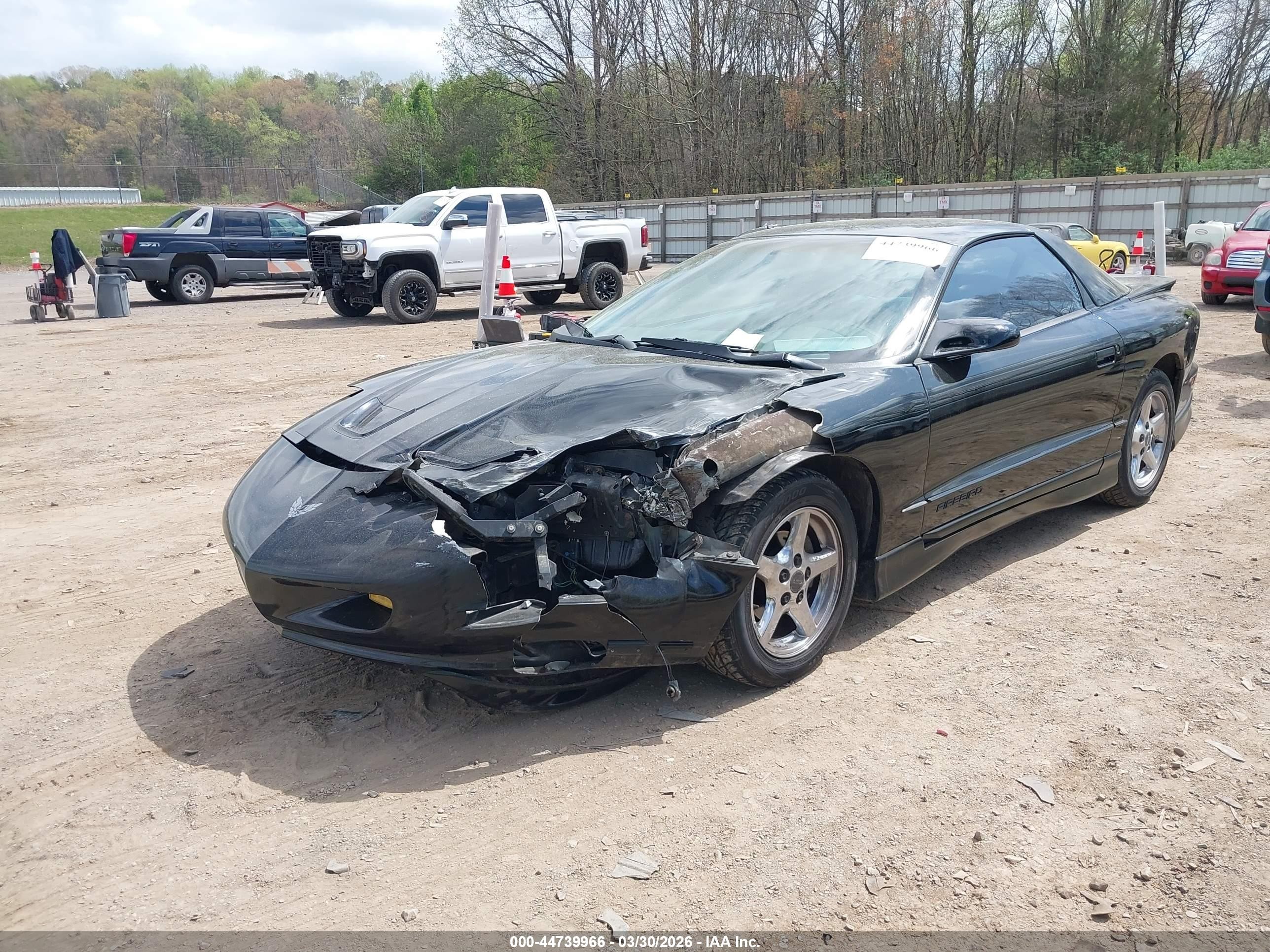 1997 Pontiac Firebird   Черный vin: 2G2FS22K0V2216231
