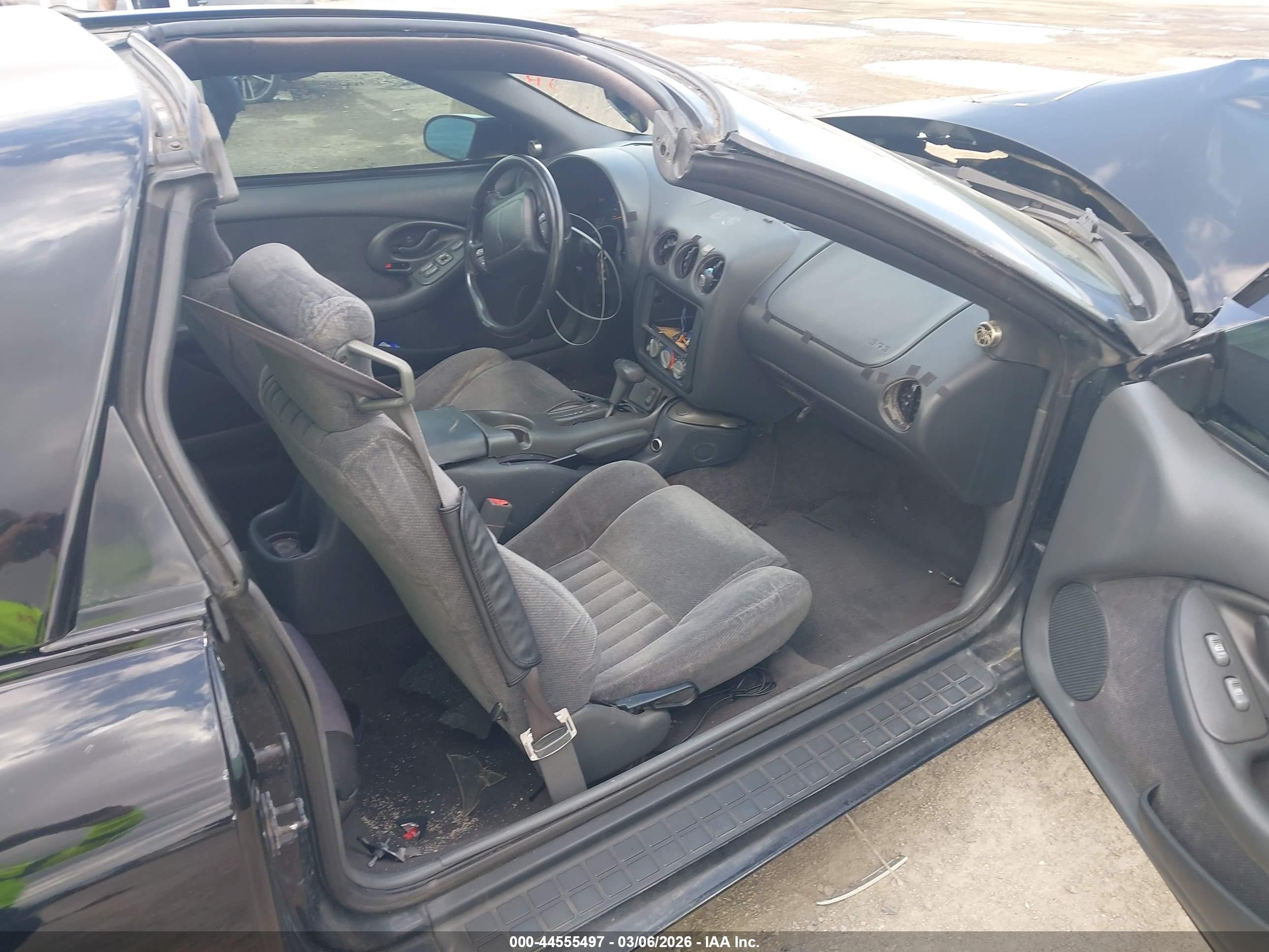 1998 Pontiac Firebird   Black vin: 2G2FS22K0W2232091