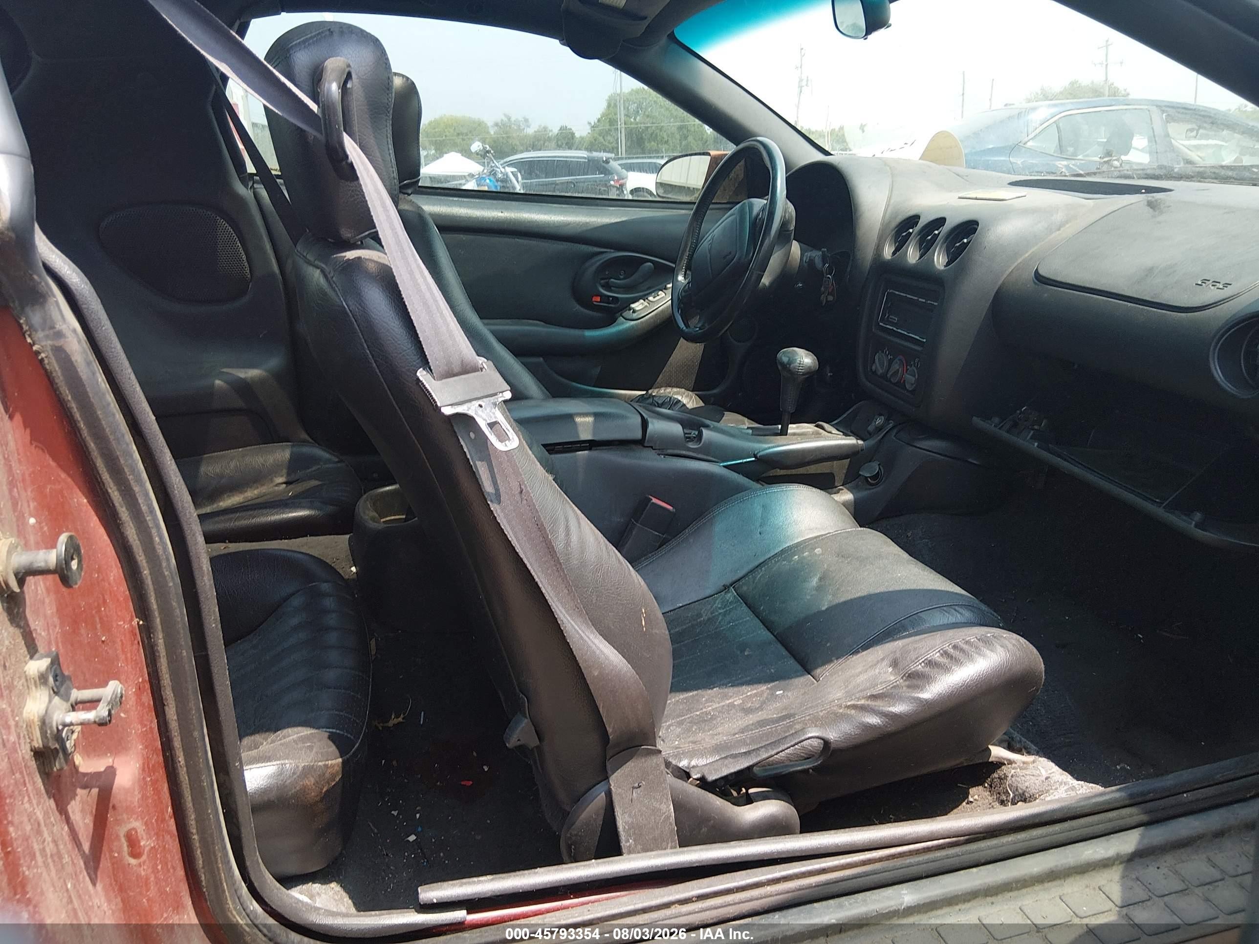 2002 Pontiac Firebird   Orange vin: 2G2FS22K122123309