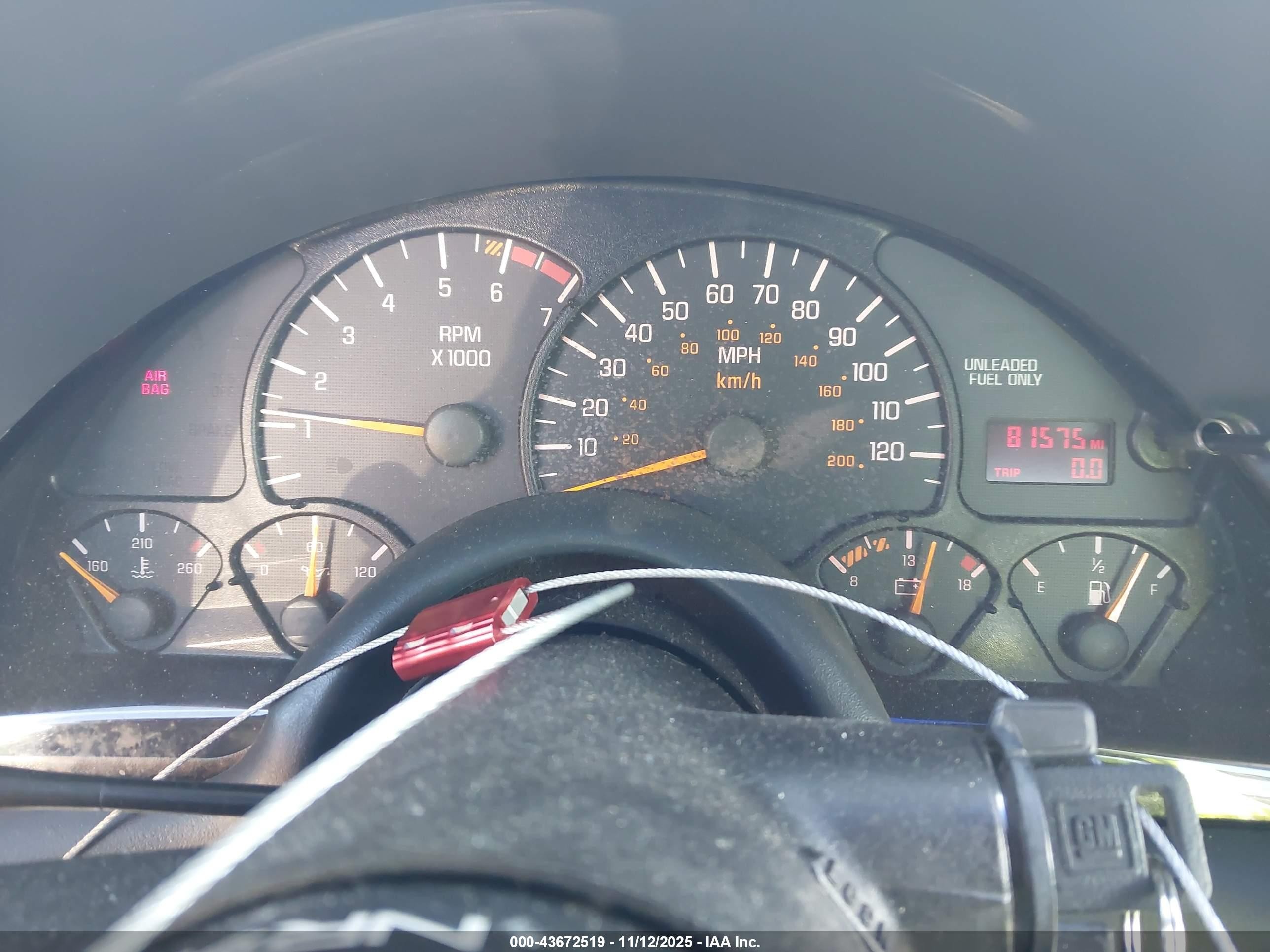 1997 Pontiac Firebird   Red vin: 2G2FS22K1V2222006