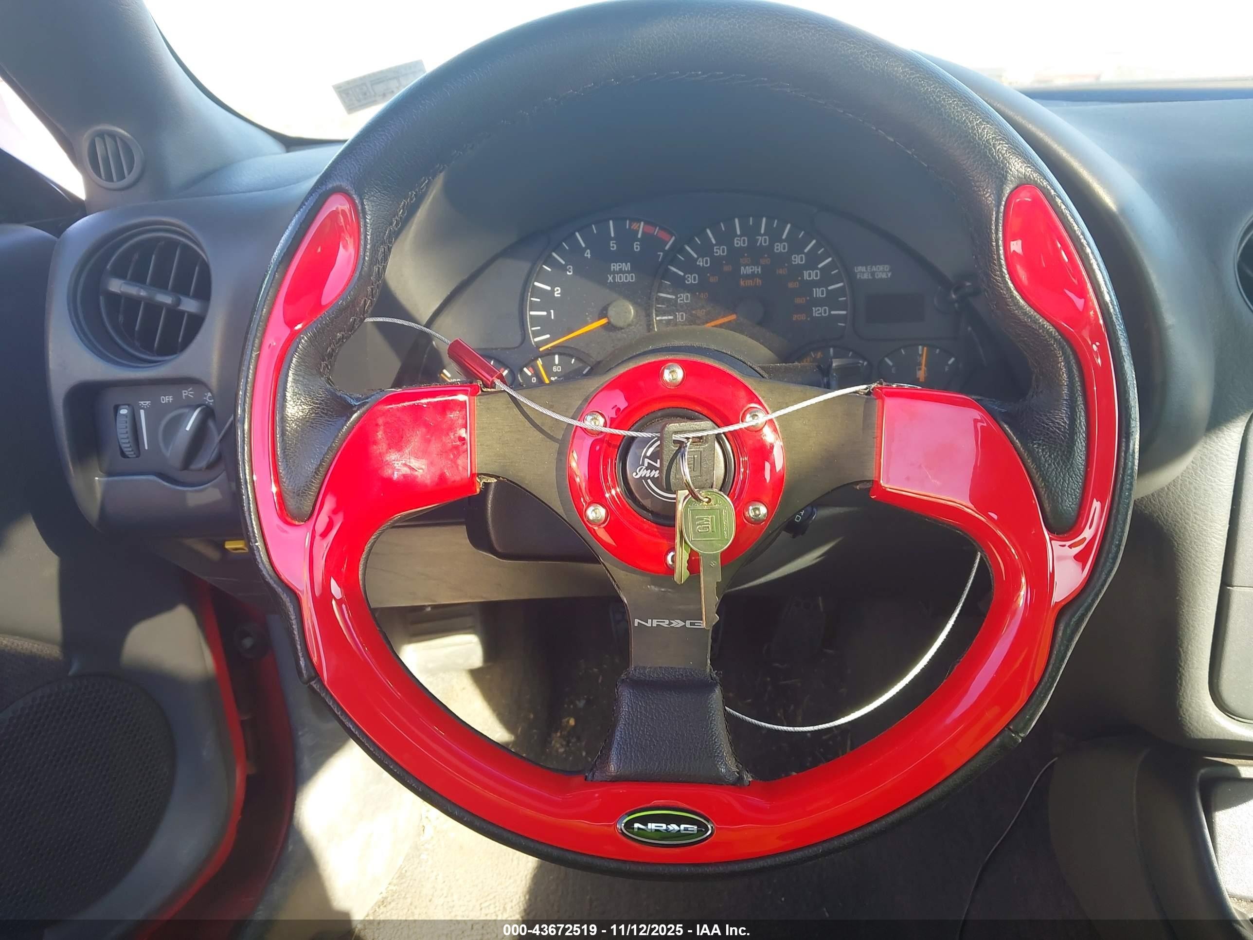 1997 Pontiac Firebird   Red vin: 2G2FS22K1V2222006