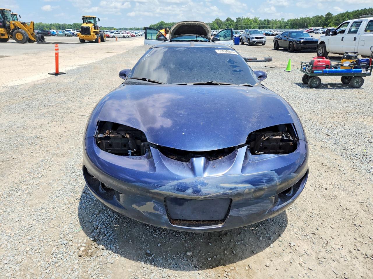 1998 Pontiac Firebird Blue vin: 2G2FS22K1W2205868