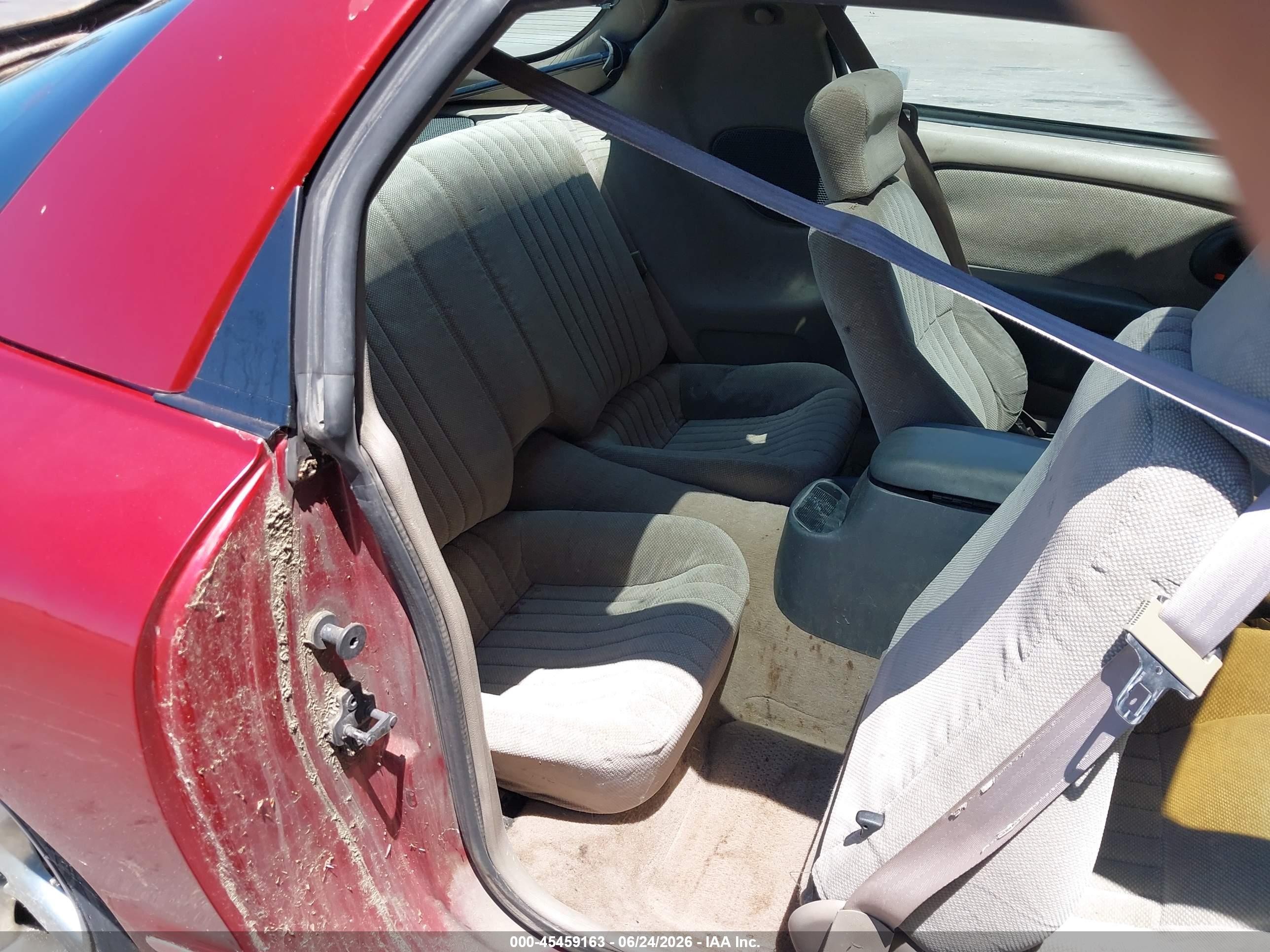 1998 Pontiac Firebird   Красный vin: 2G2FS22K1W2209676
