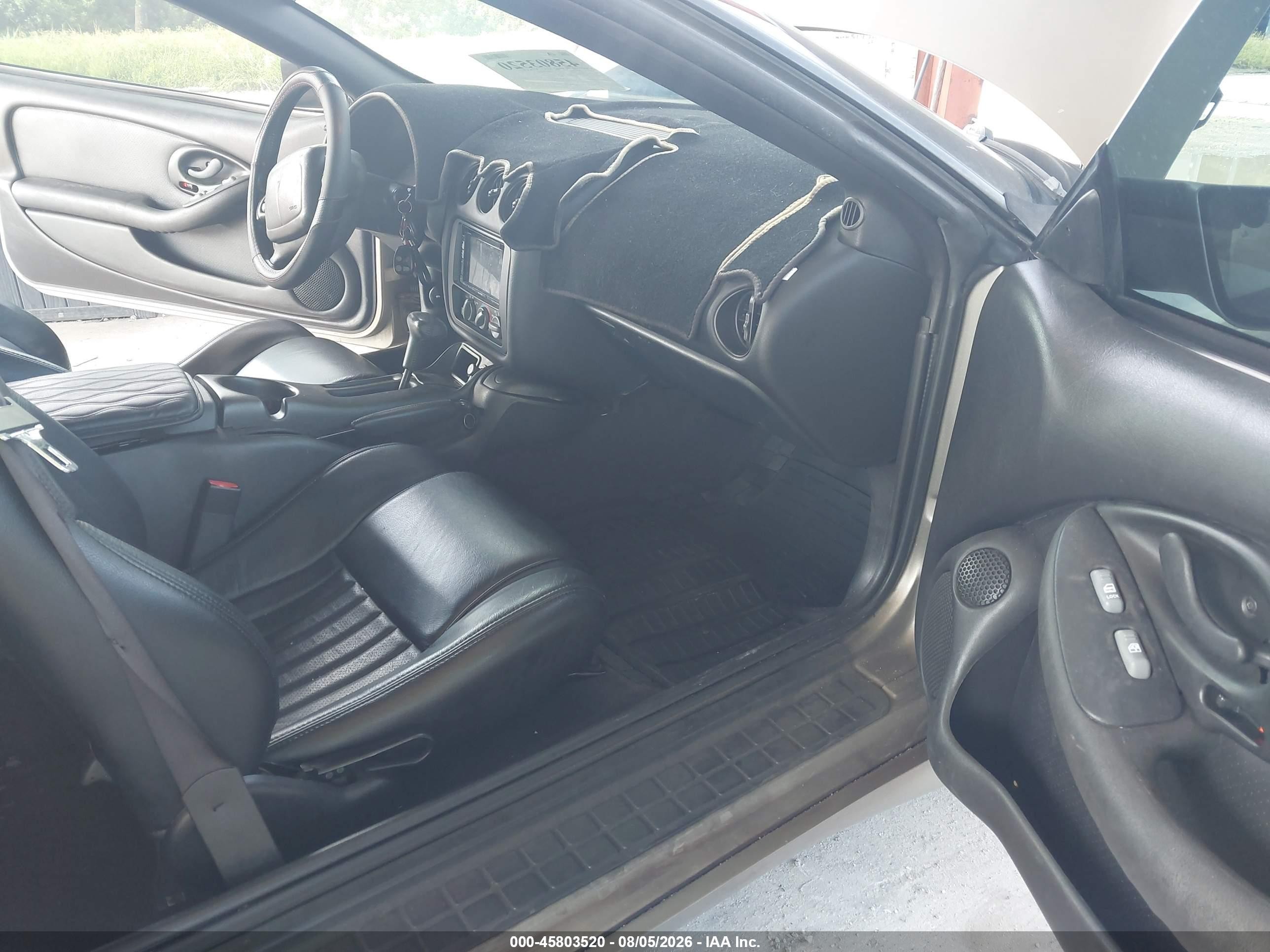2001 Pontiac Firebird   Pewter vin: 2G2FS22K212111359