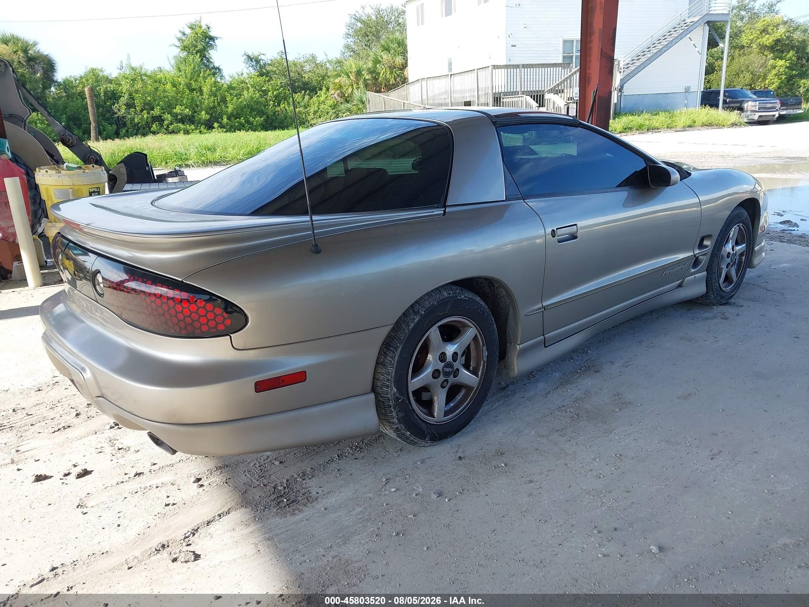 2001 Pontiac Firebird   Pewter vin: 2G2FS22K212111359