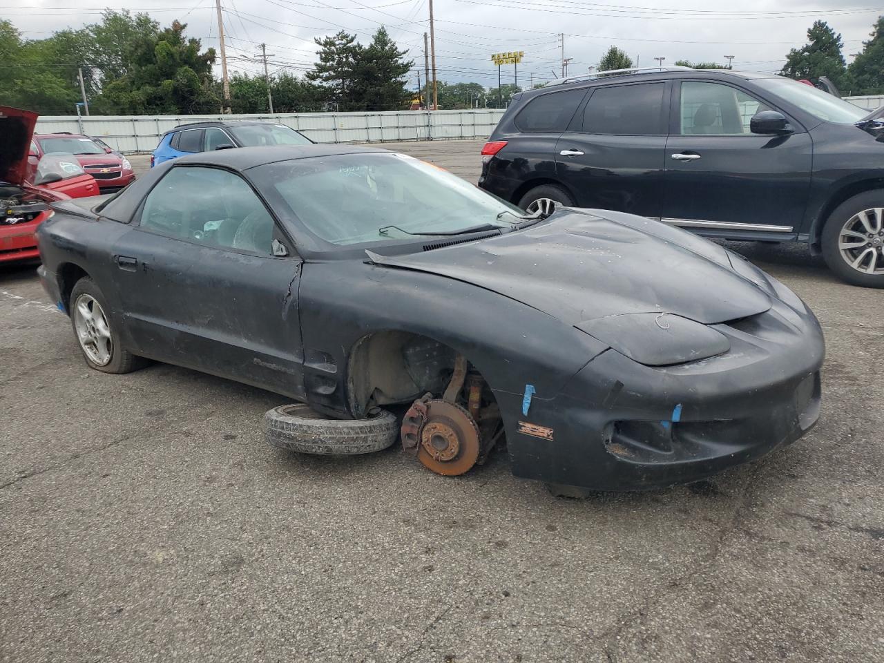 1998 Pontiac Firebird Black vin: 2G2FS22K2W2209783