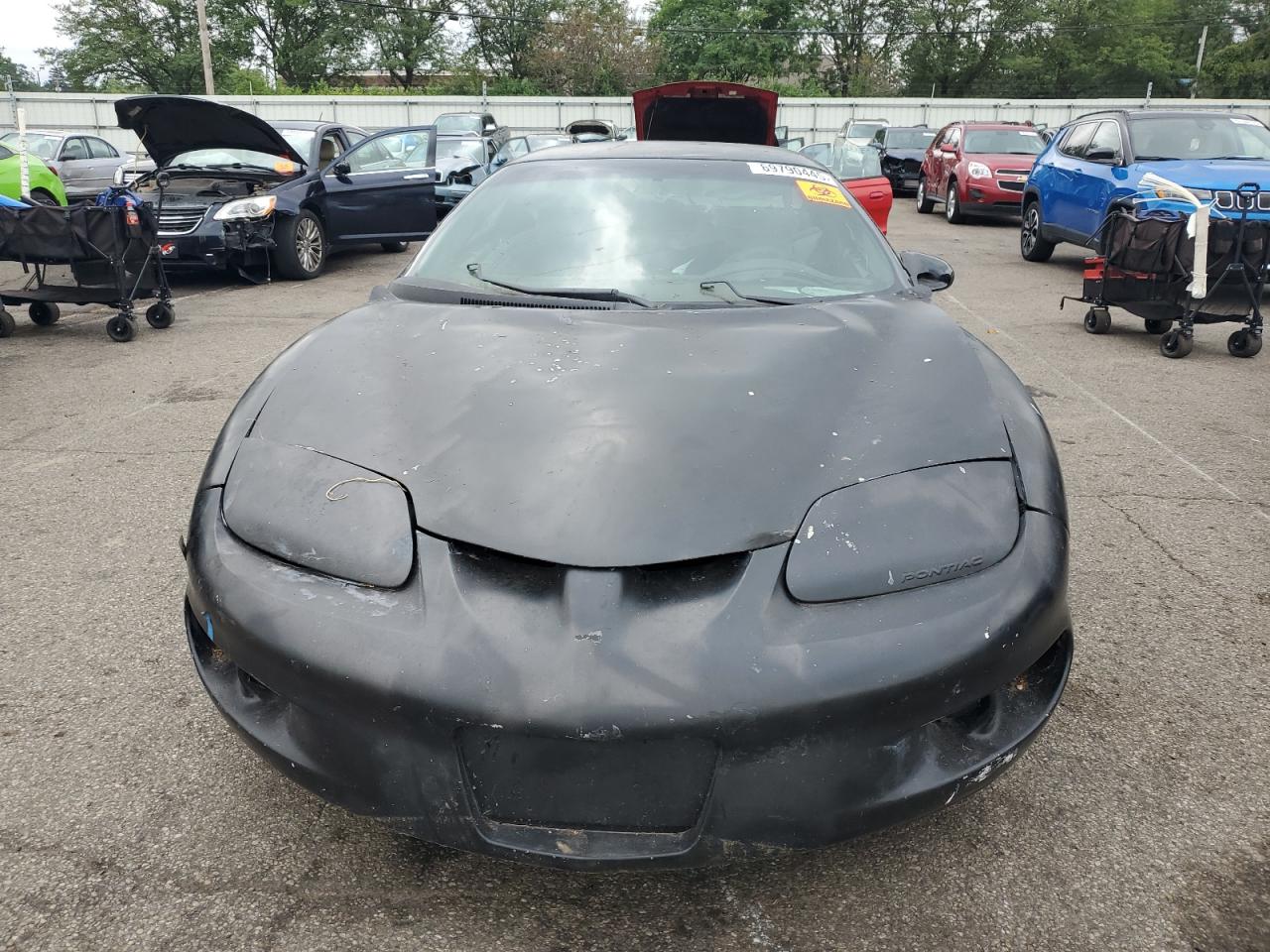 1998 Pontiac Firebird Black vin: 2G2FS22K2W2209783