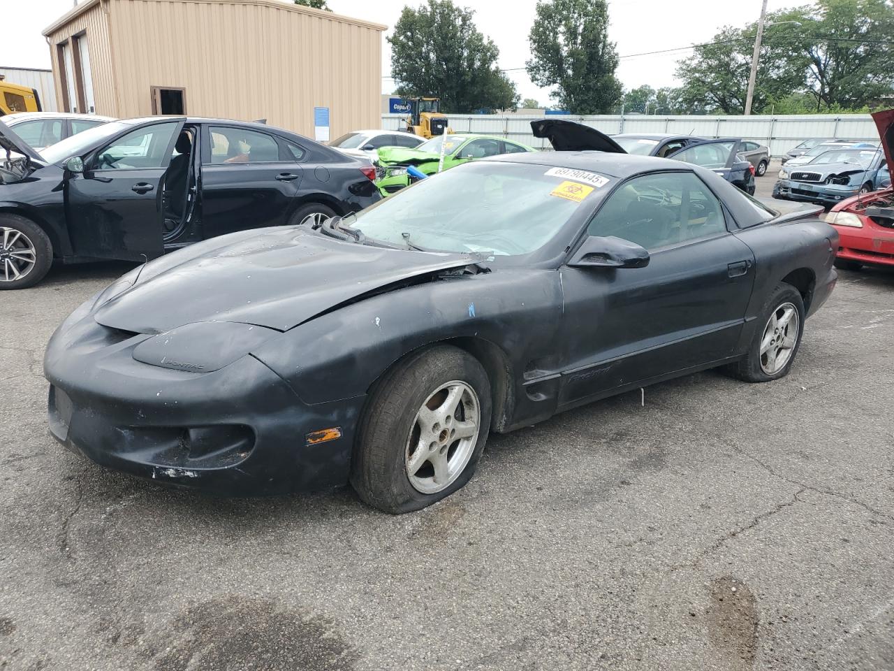 1998 Pontiac Firebird Black vin: 2G2FS22K2W2209783