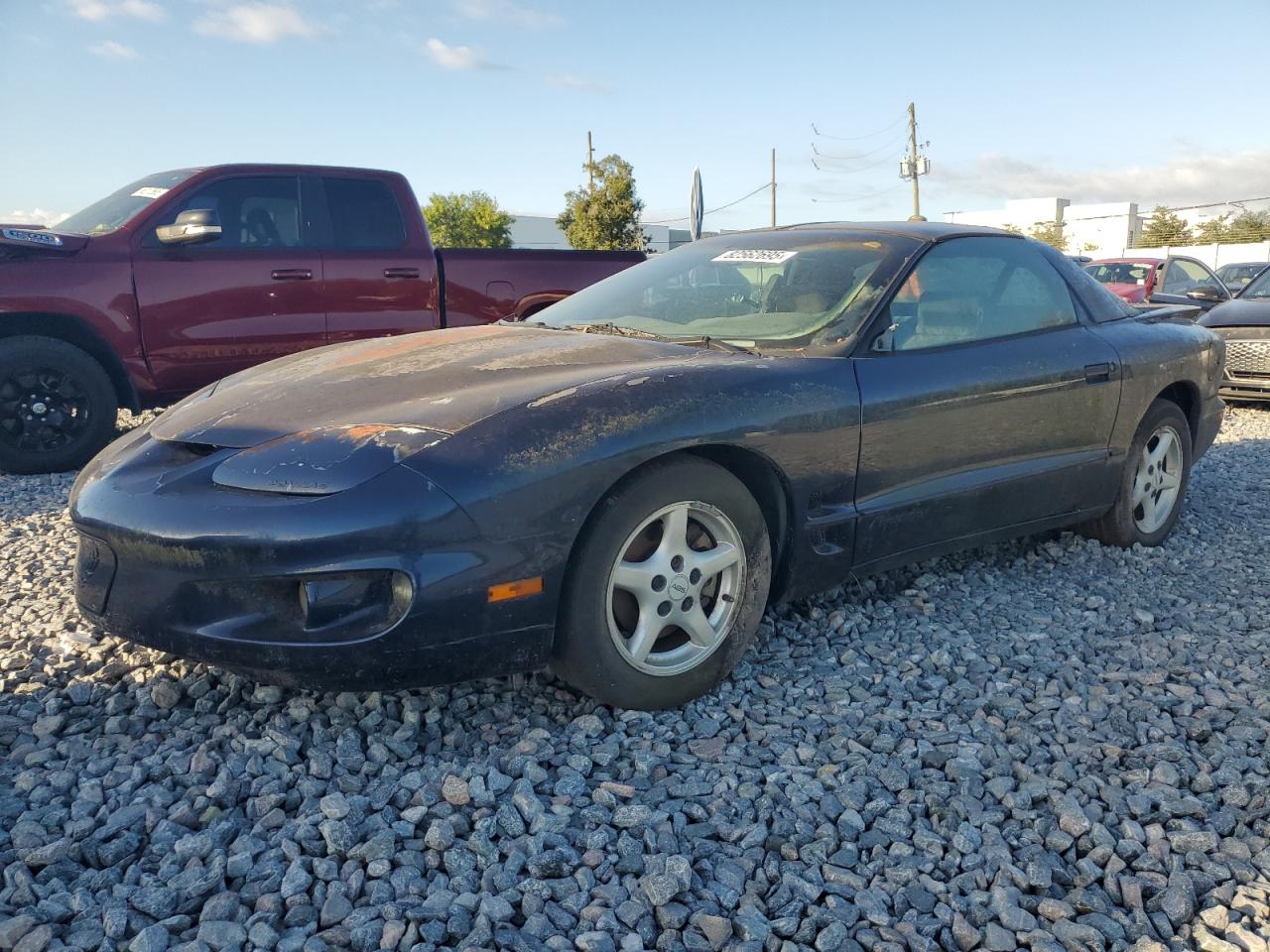 1998 Pontiac Firebird Blue vin: 2G2FS22K2W2214594