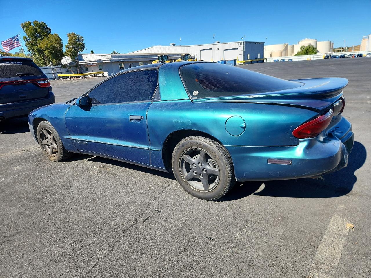 1997 Pontiac Firebird Teal vin: 2G2FS22K3V2203442