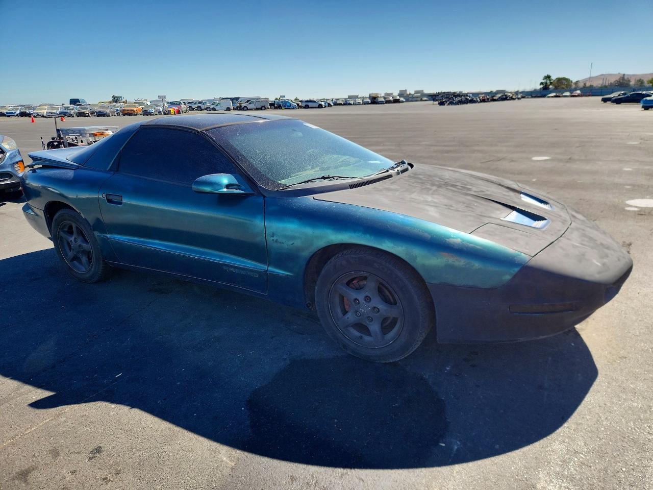 1997 Pontiac Firebird Teal vin: 2G2FS22K3V2203442