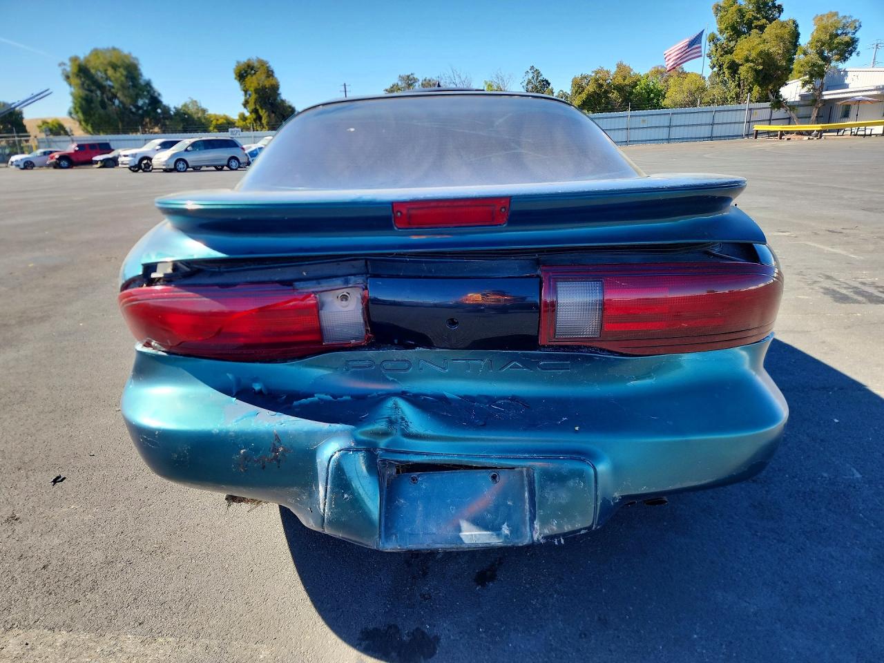 1997 Pontiac Firebird Teal vin: 2G2FS22K3V2203442