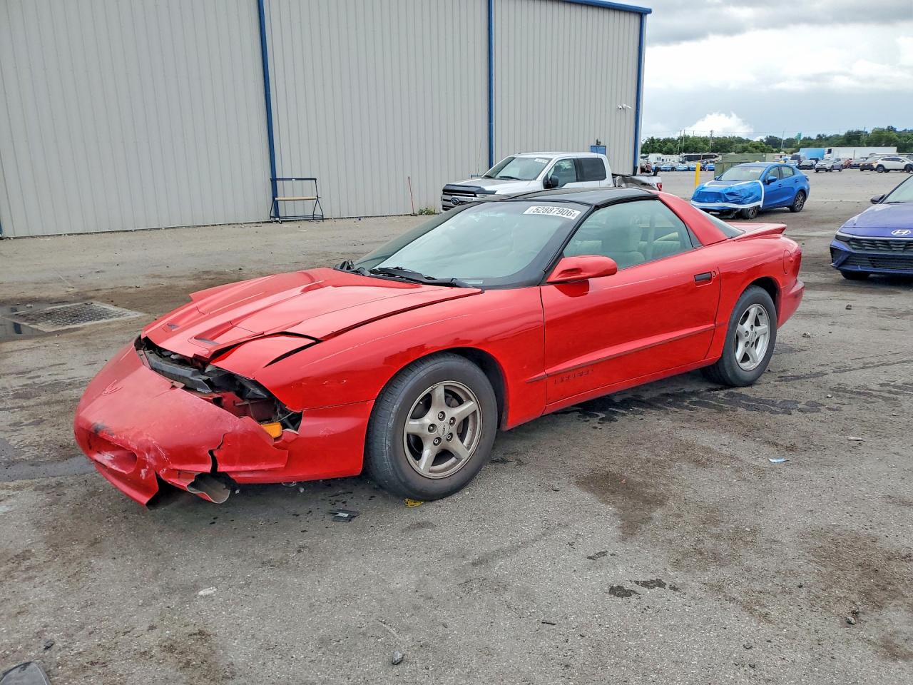 1997 Pontiac Firebird Red vin: 2G2FS22K3V2230060