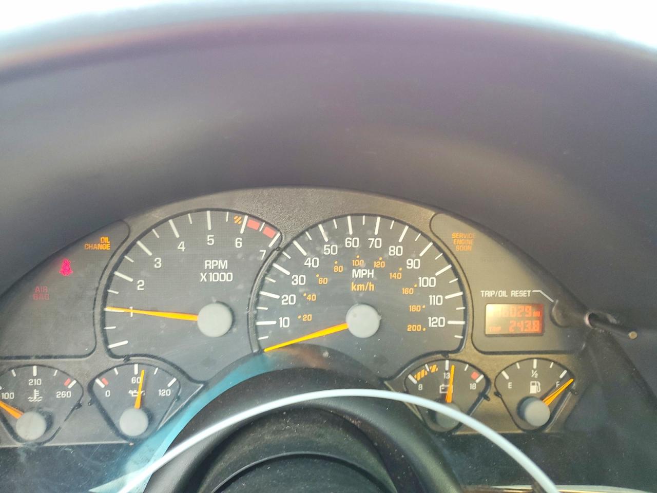 2001 Pontiac Firebird Red vin: 2G2FS22K412109936