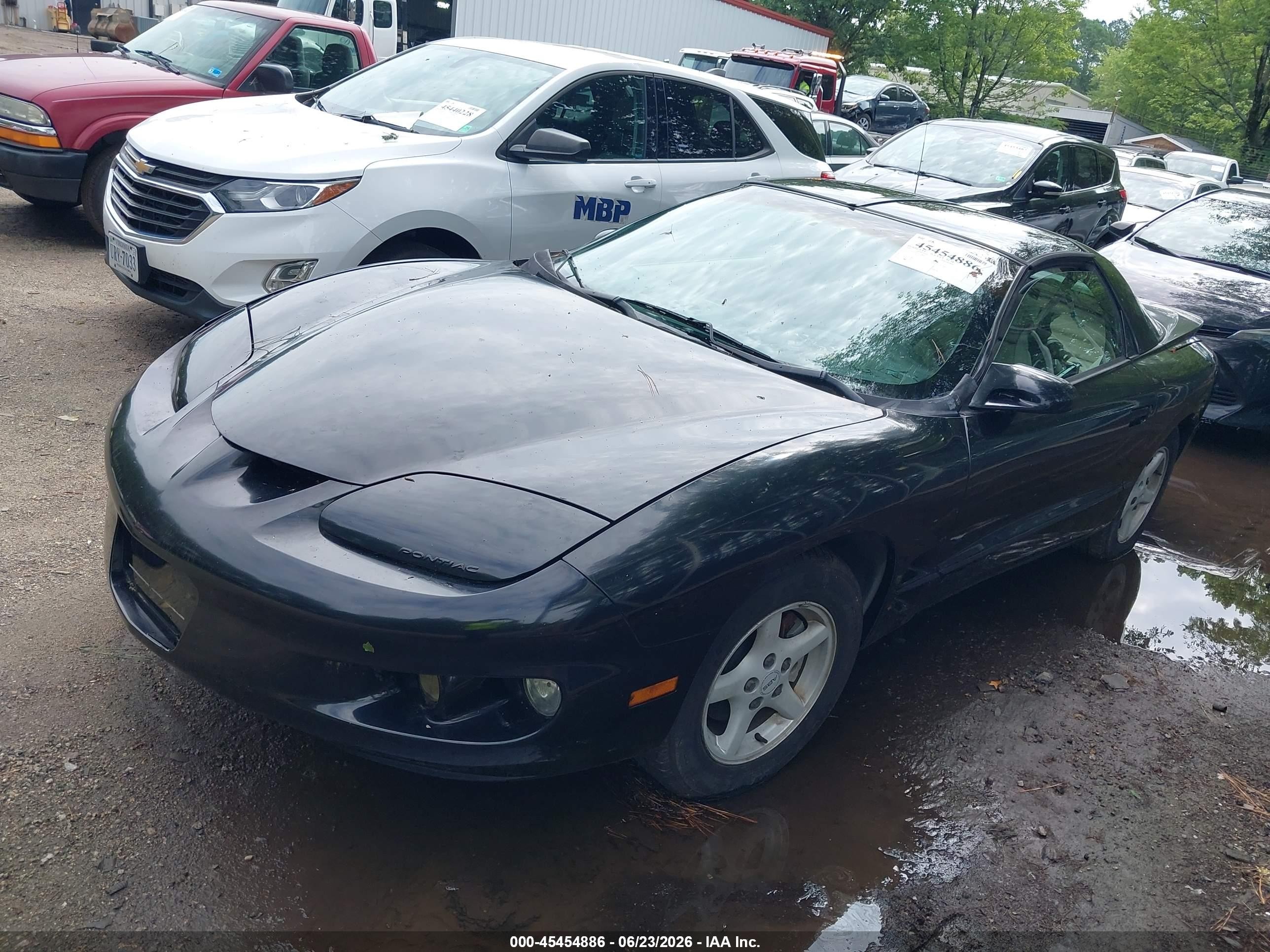 2001 Pontiac Firebird   Black vin: 2G2FS22K412148655