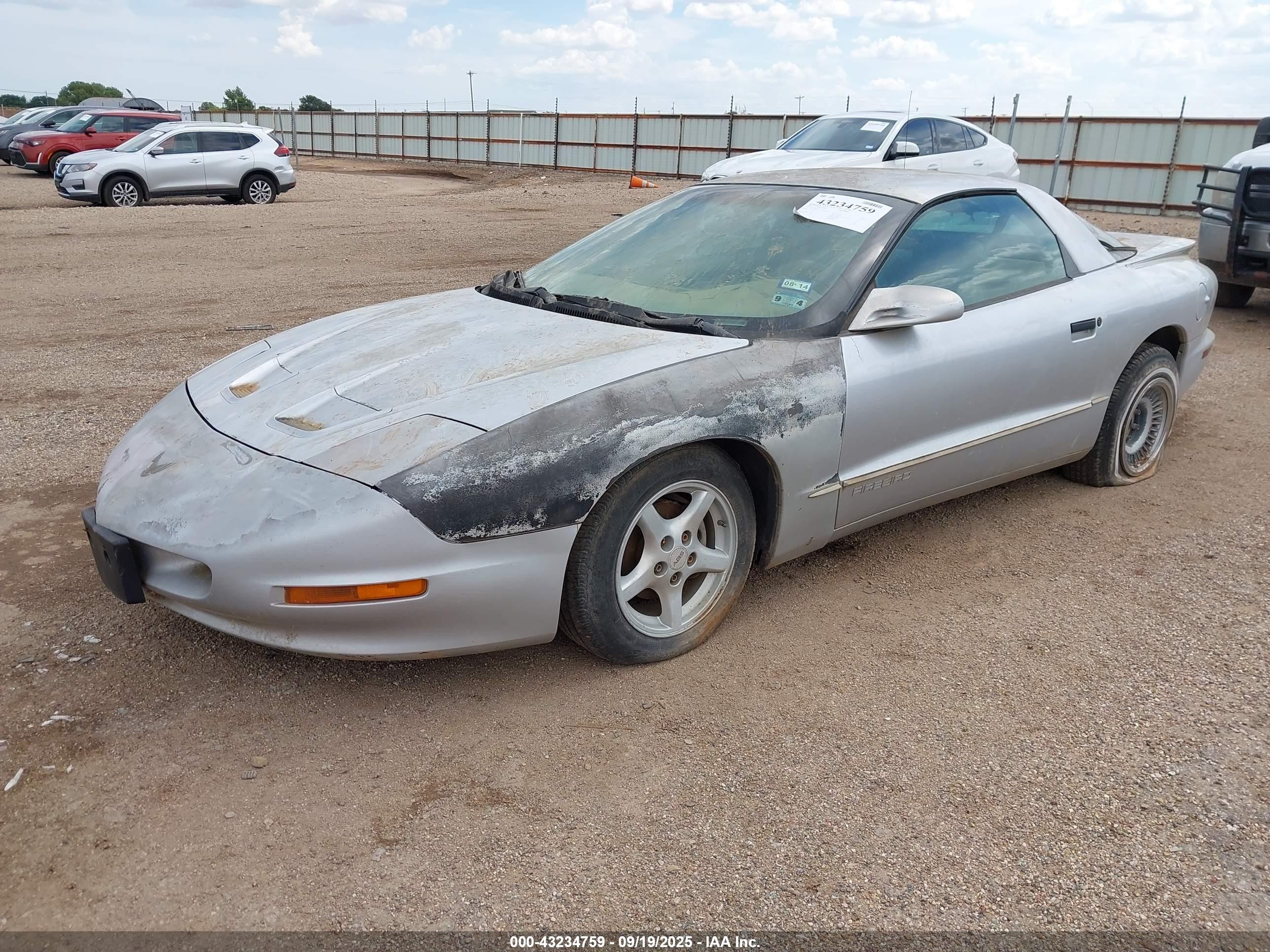 1997 Pontiac Firebird   Silver vin: 2G2FS22K4V2215146