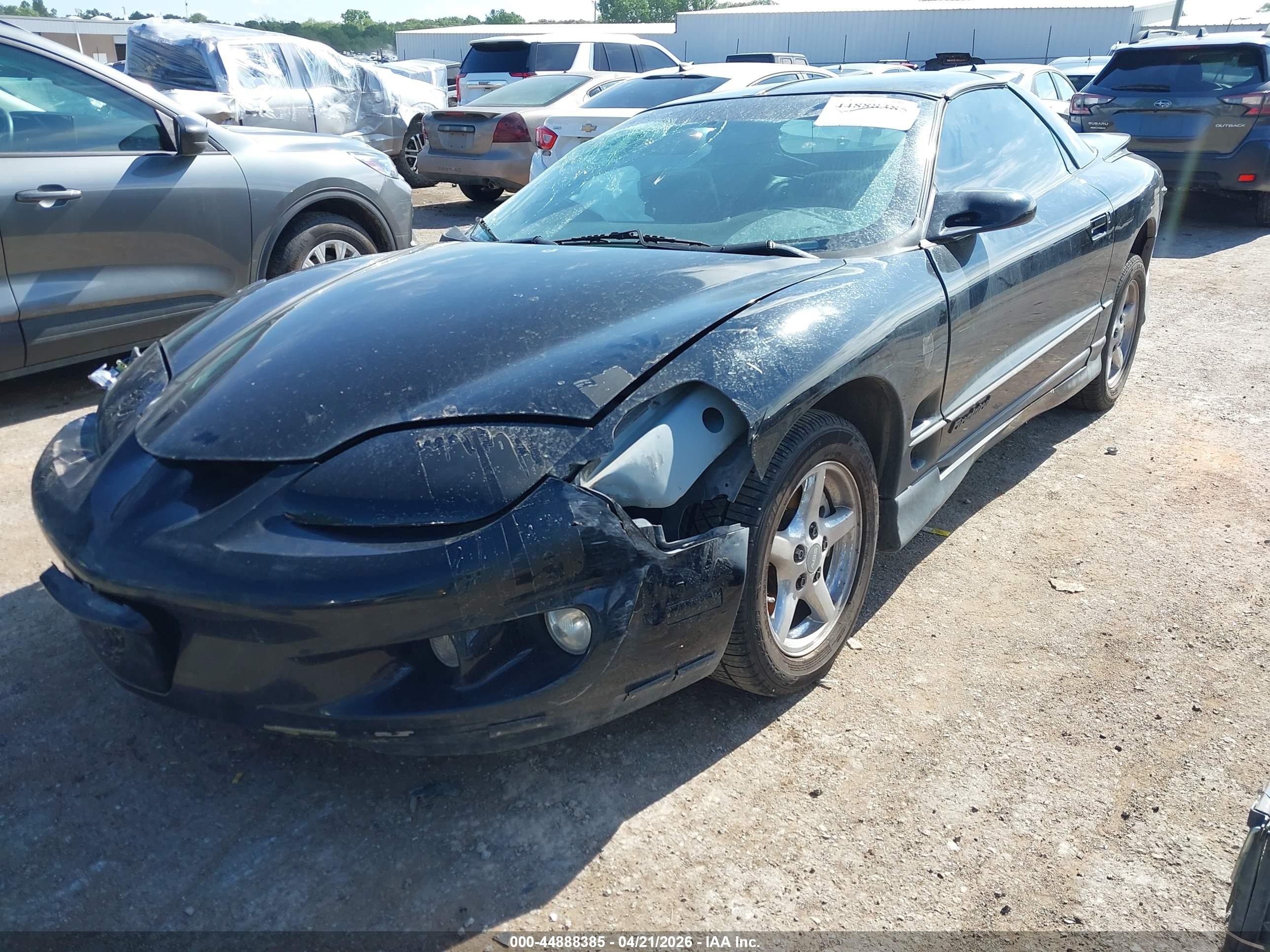 2002 Pontiac Firebird   Black vin: 2G2FS22K522142025