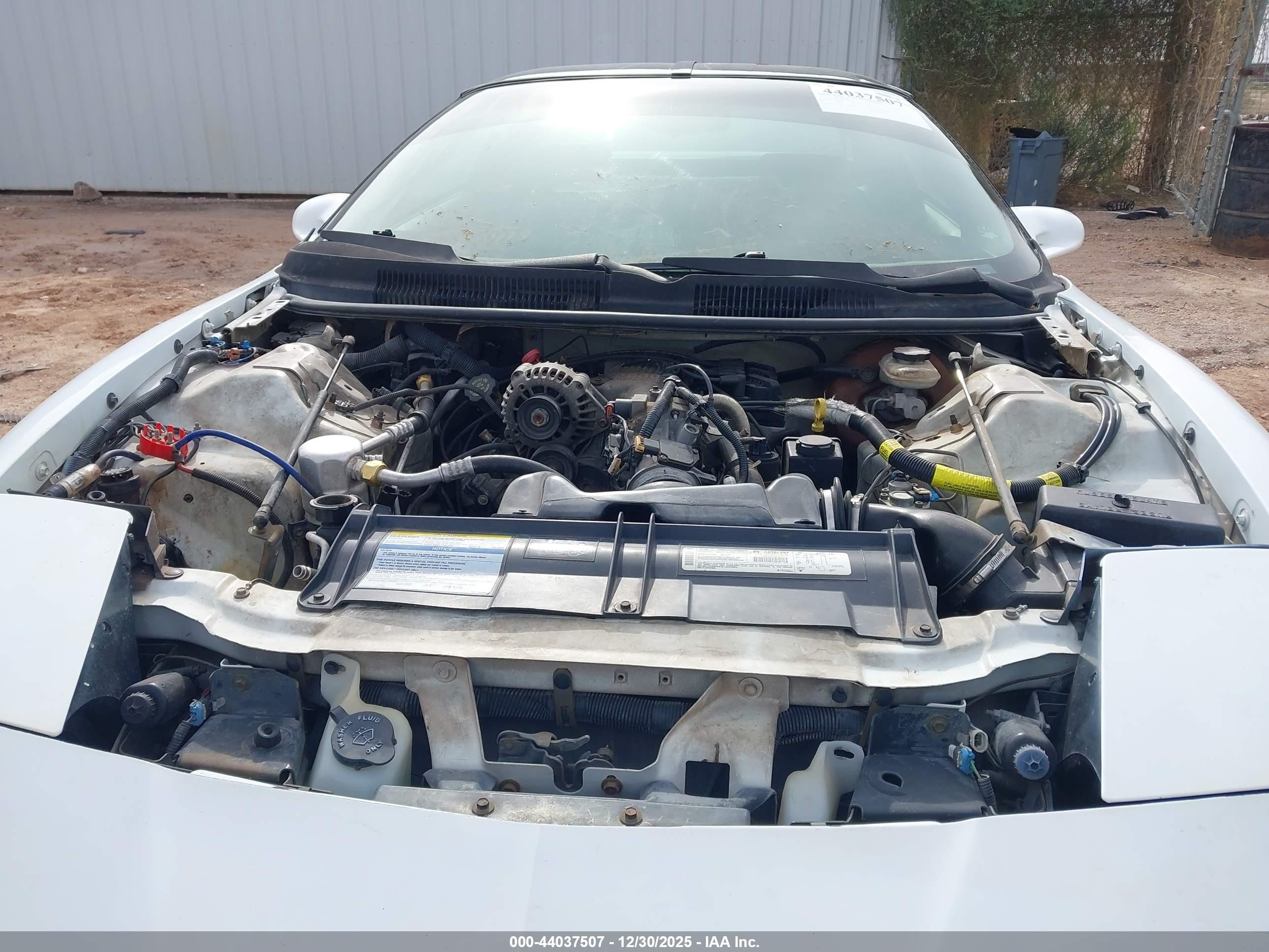 1997 Pontiac Firebird   White vin: 2G2FS22K5V2222834