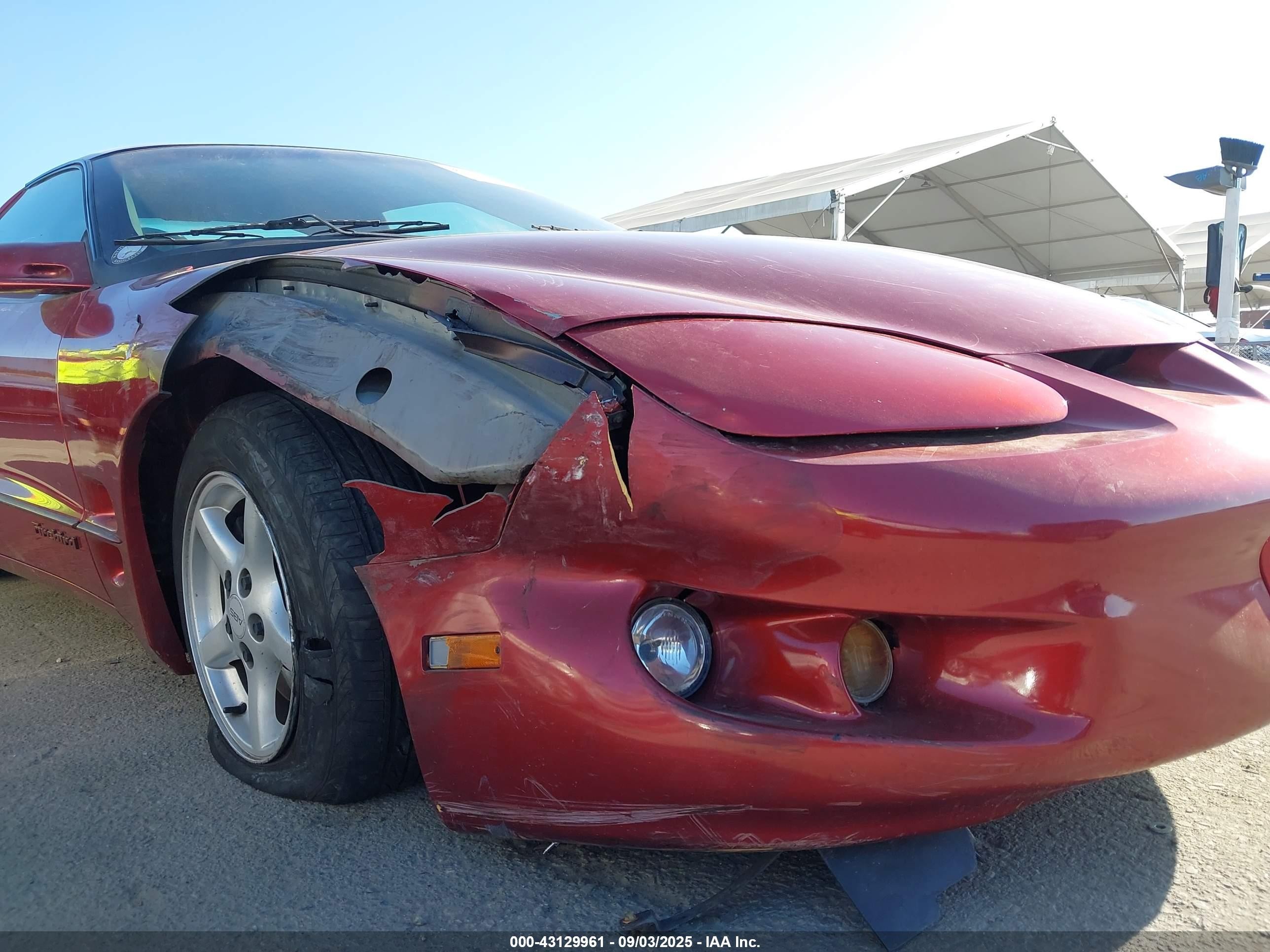 1998 Pontiac Firebird   Red vin: 2G2FS22K5W2219756