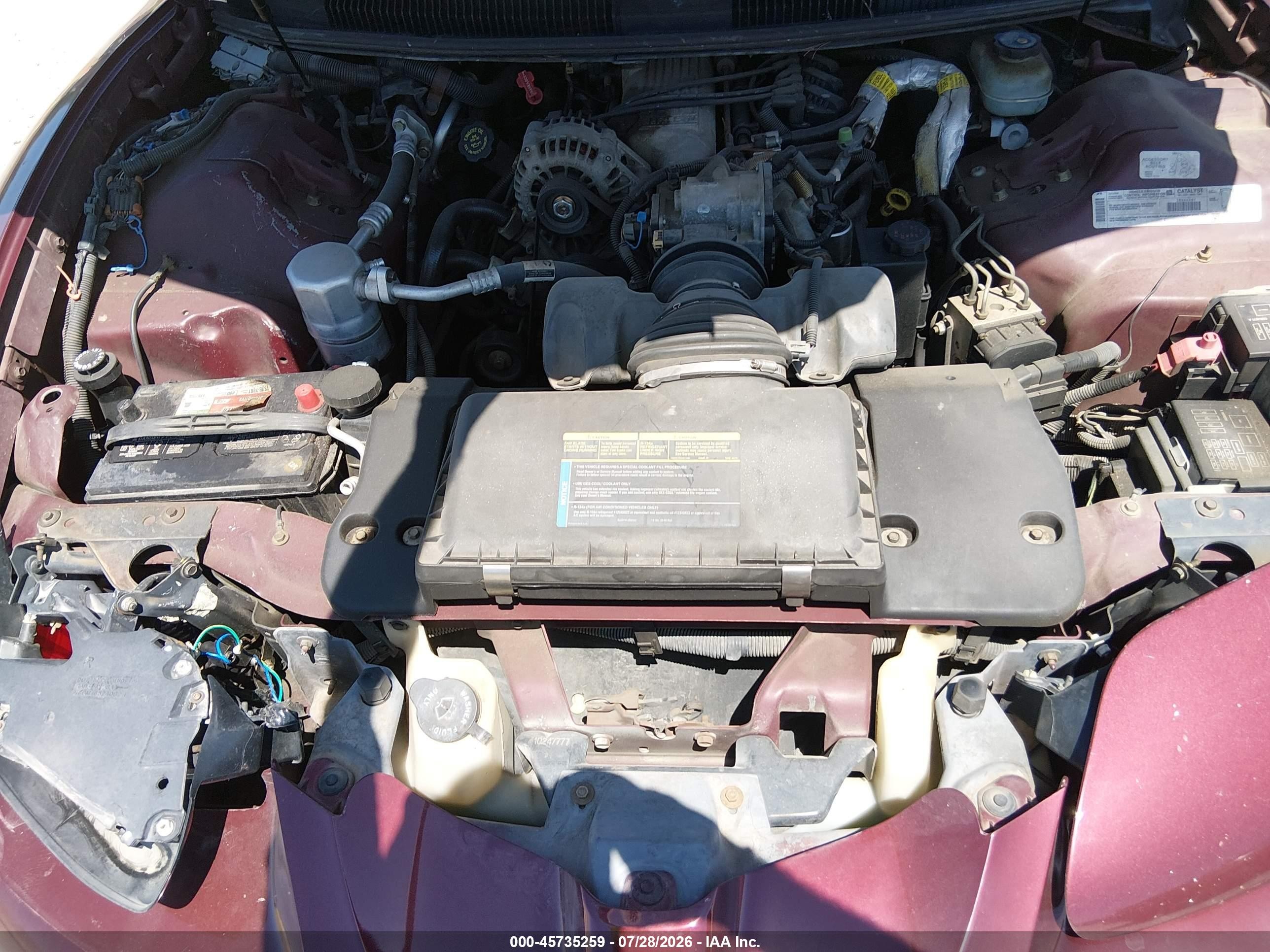 2000 Pontiac Firebird   Burgundy vin: 2G2FS22K5Y2116422