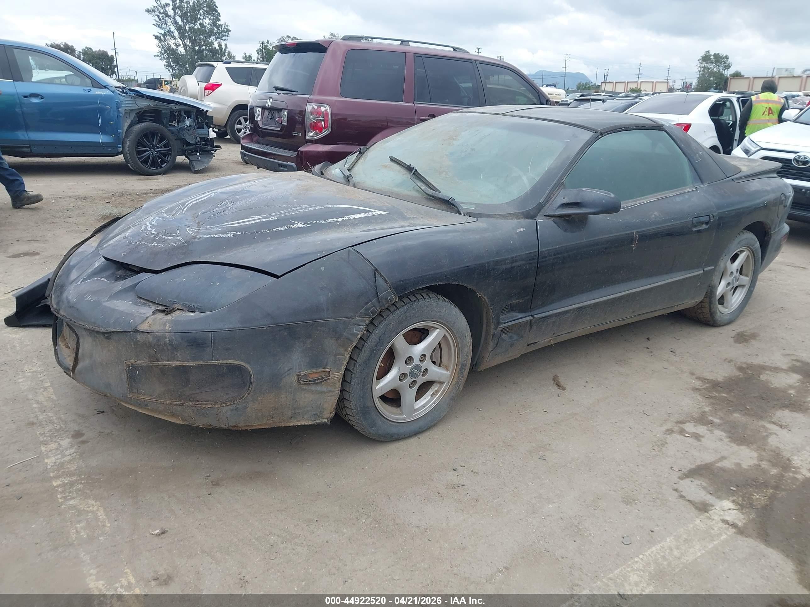 2001 Pontiac Firebird   Black vin: 2G2FS22K612130030