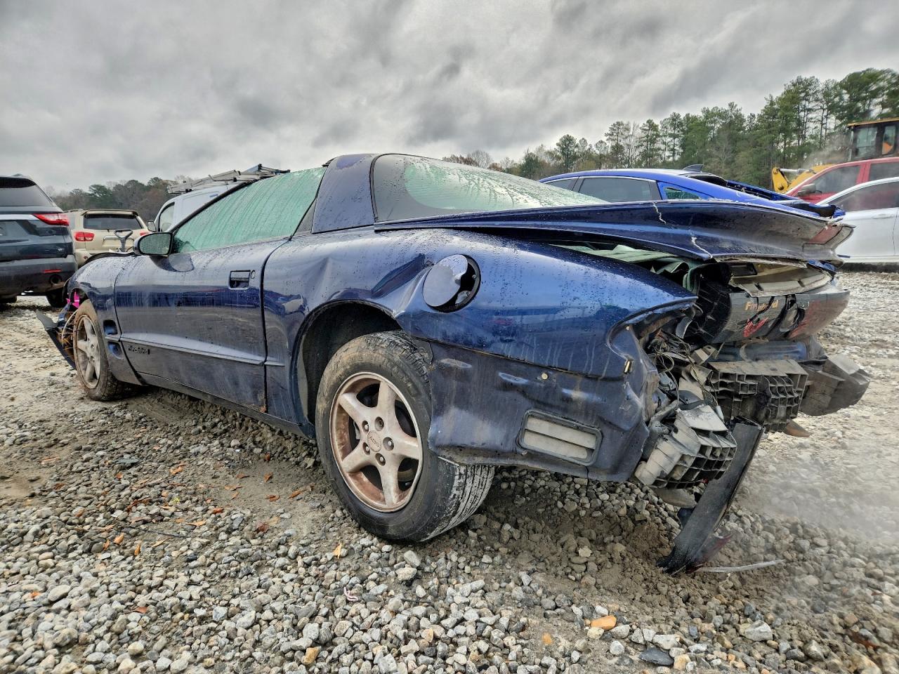 2002 Pontiac Firebird Blue vin: 2G2FS22K722151907