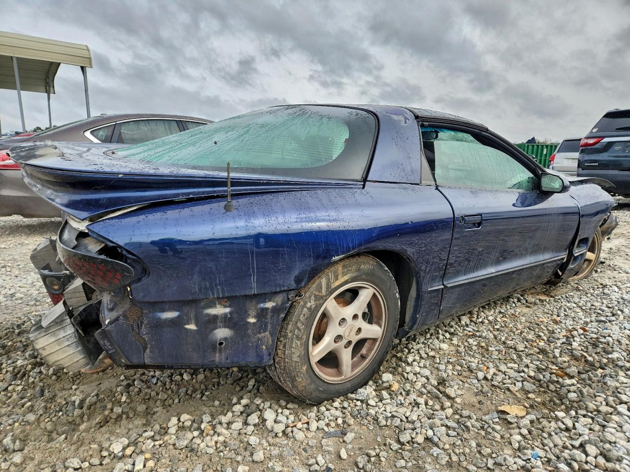2002 Pontiac Firebird Blue vin: 2G2FS22K722151907
