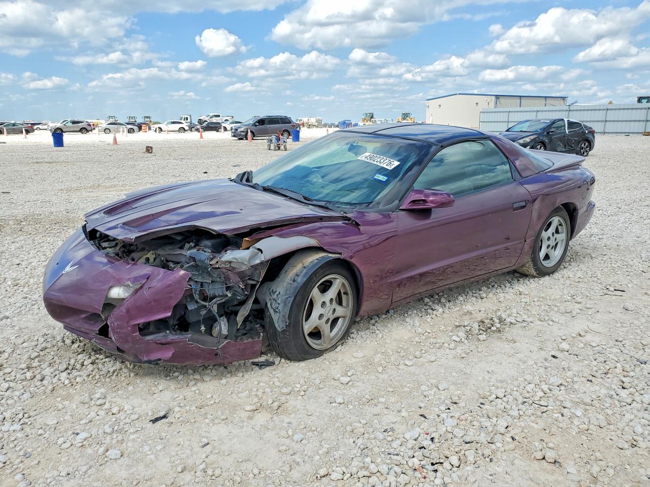 1997 Pontiac Firebird Purple vin: 2G2FS22K7V2204724