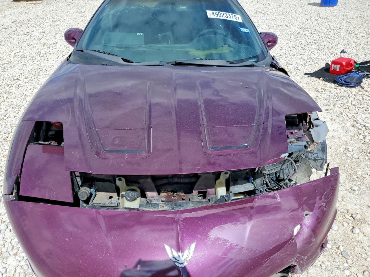 1997 Pontiac Firebird Purple vin: 2G2FS22K7V2204724