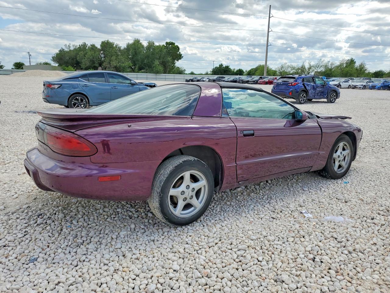 1997 Pontiac Firebird Purple vin: 2G2FS22K7V2204724