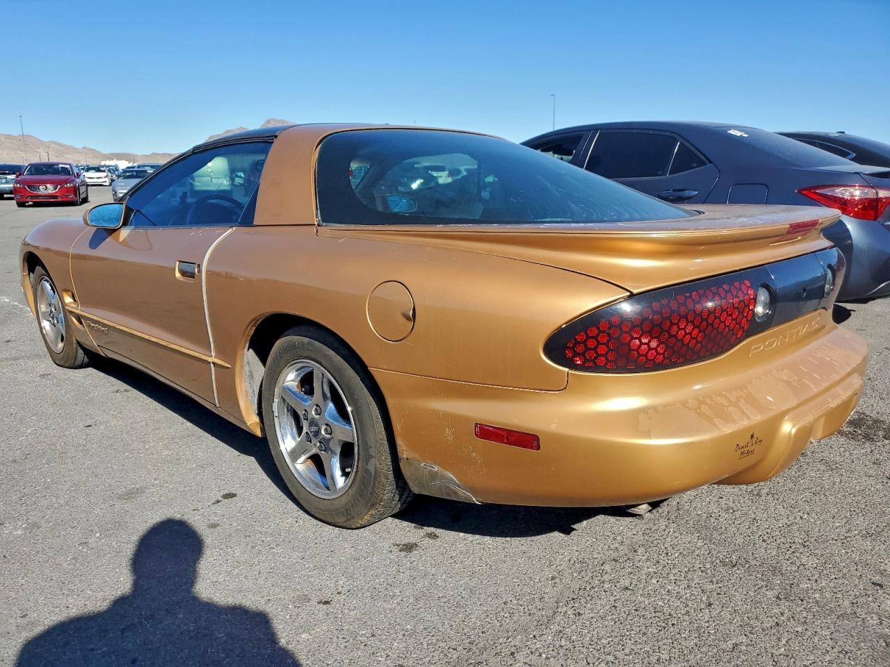 1998 Pontiac Firebird Gold vin: 2G2FS22K8W2206984