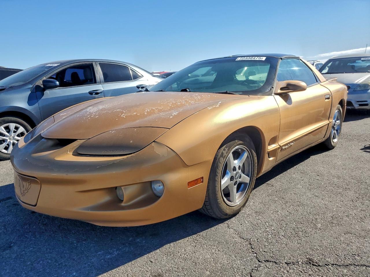 1998 Pontiac Firebird Gold vin: 2G2FS22K8W2206984
