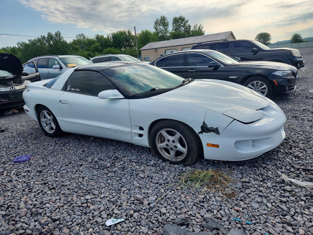 2000 Pontiac Firebird White vin: 2G2FS22K8Y2163296