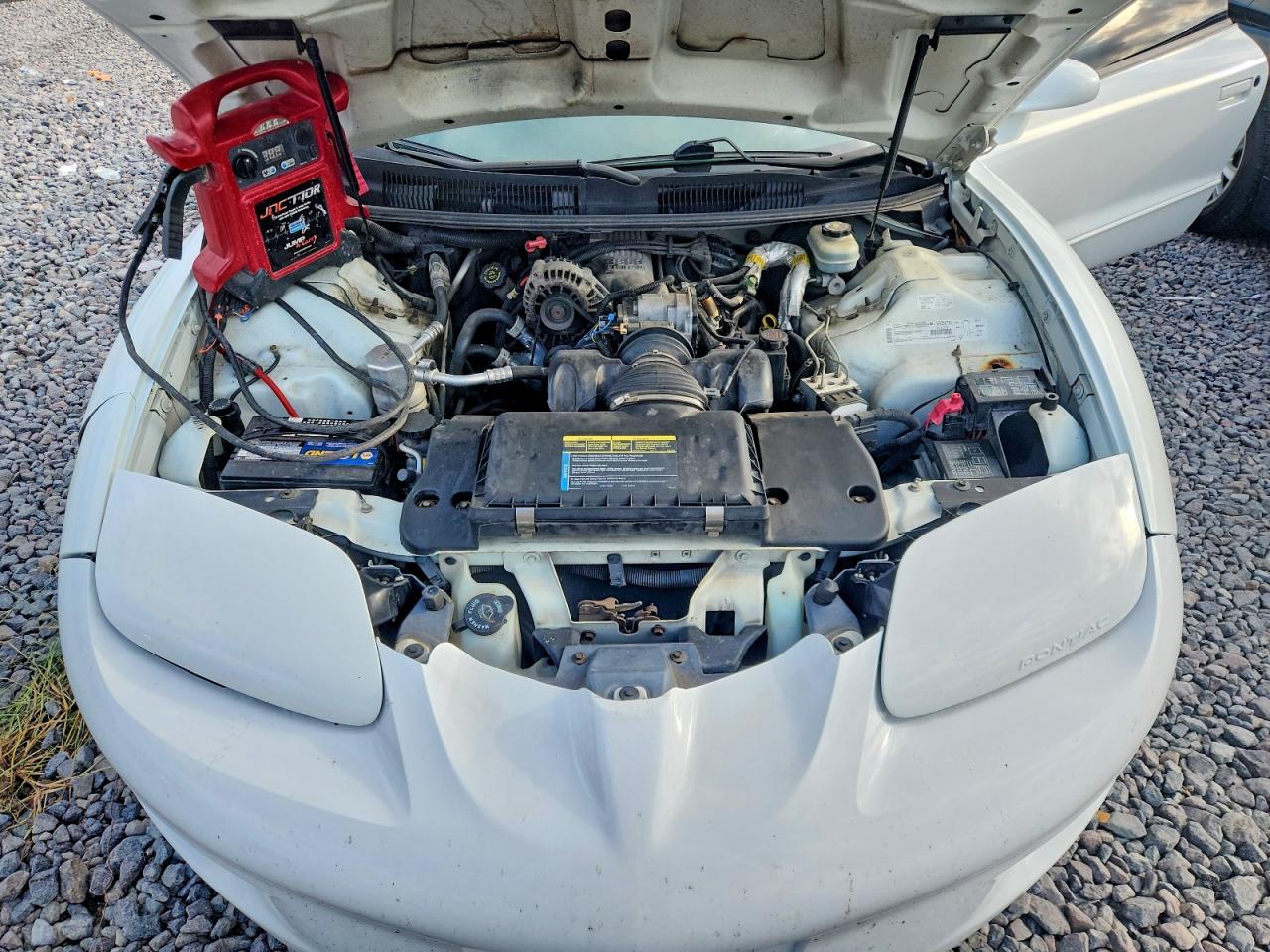 2000 Pontiac Firebird White vin: 2G2FS22K8Y2163296