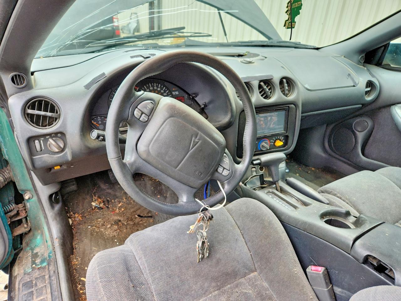 1997 Pontiac Firebird Black vin: 2G2FS22K9V2223274