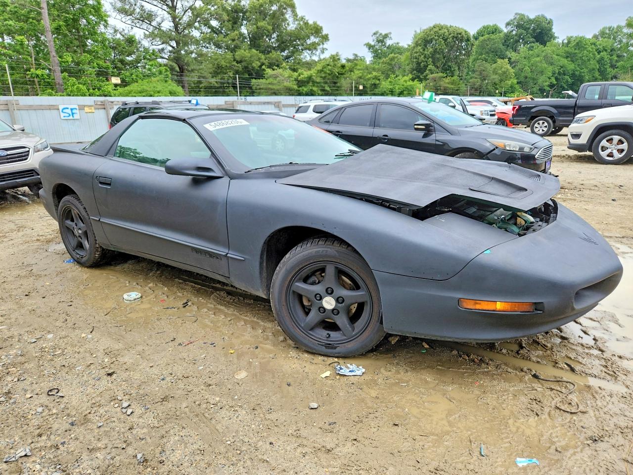 1997 Pontiac Firebird Black vin: 2G2FS22K9V2223274