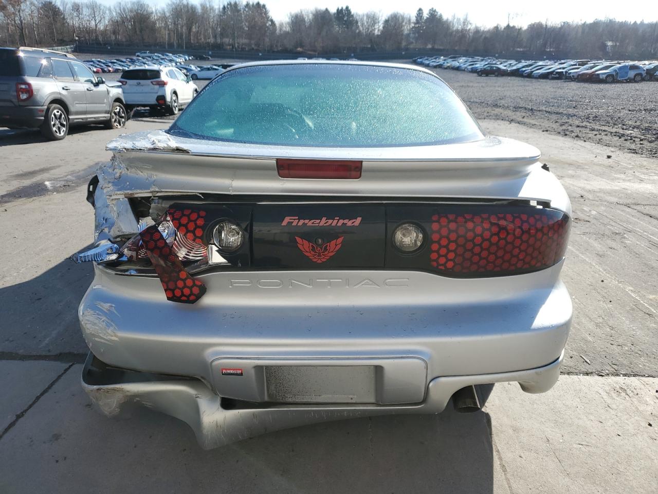 2002 Pontiac Firebird Silver vin: 2G2FS22KX22139086