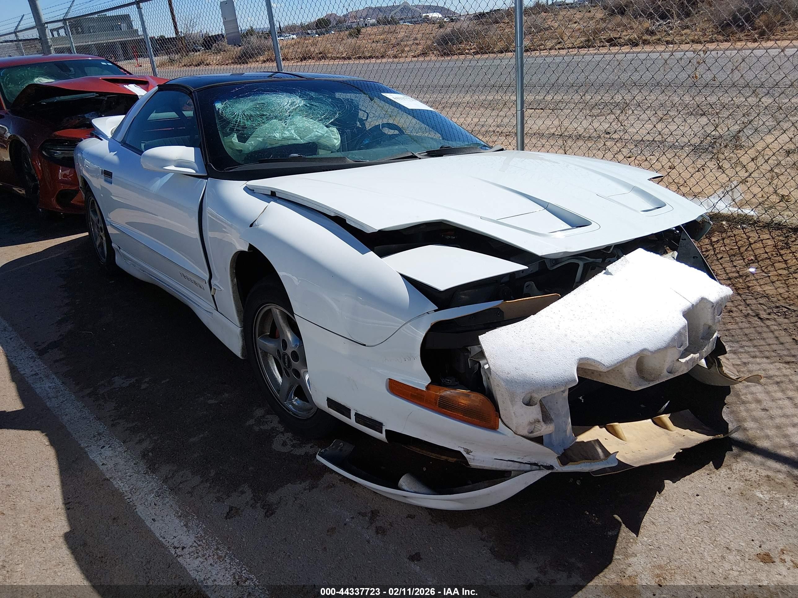 1997 Pontiac Firebird   Белый vin: 2G2FS22KXV2206130