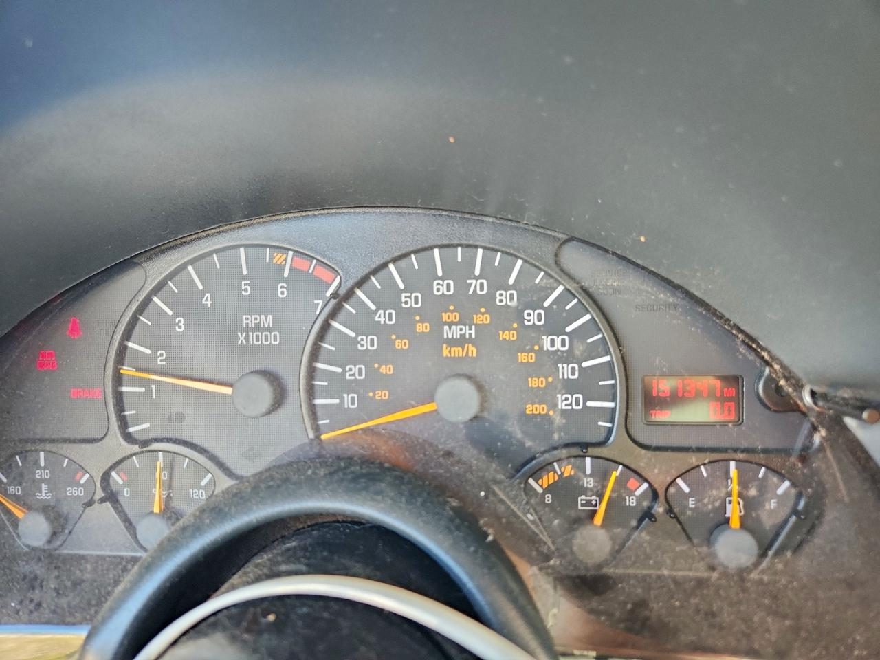 1998 Pontiac Firebird Black vin: 2G2FS22KXW2214147