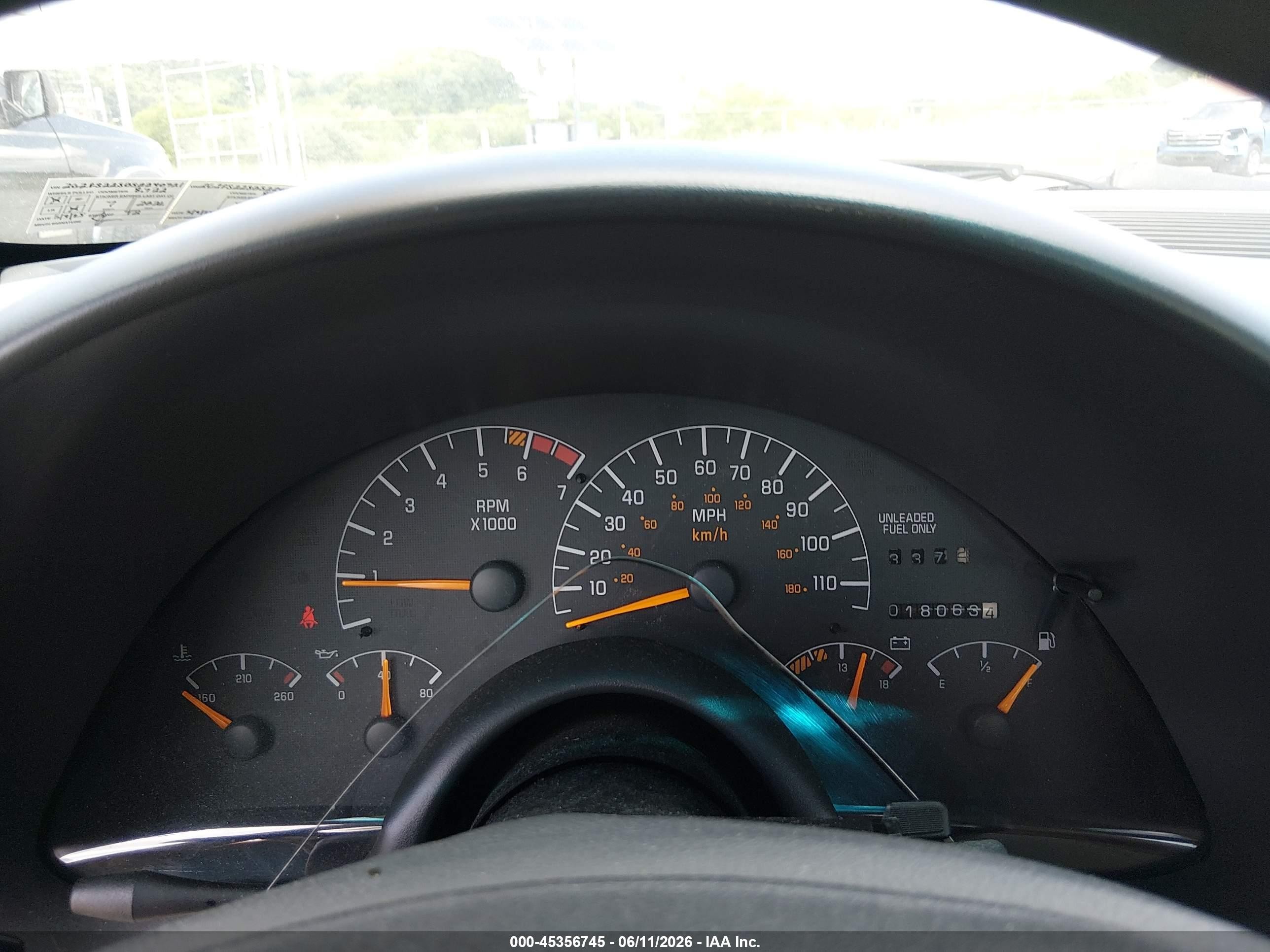 1995 Pontiac Firebird   Green vin: 2G2FS22S0S2240721