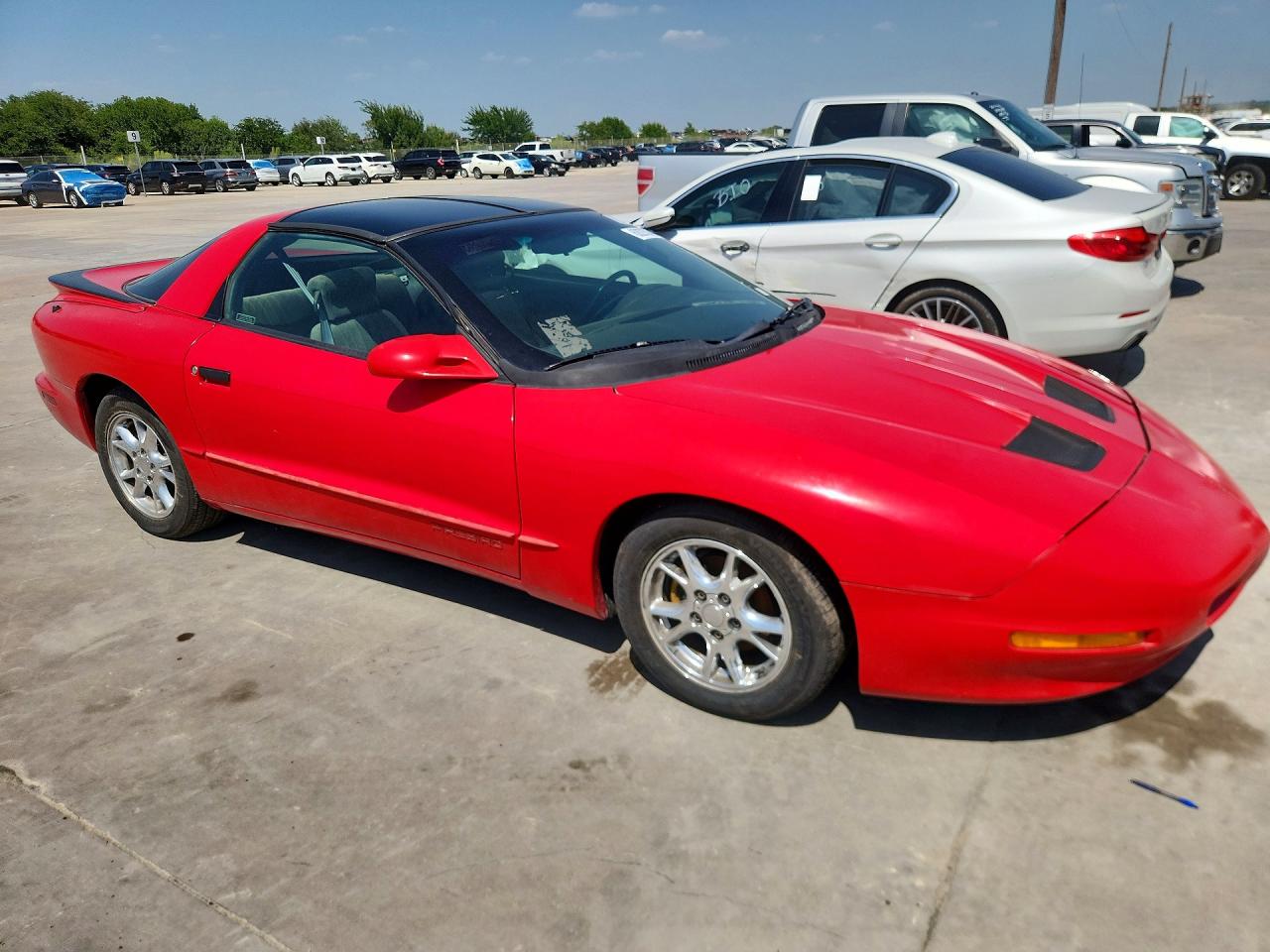 1995 Pontiac Firebird Red vin: 2G2FS22S1S2201992