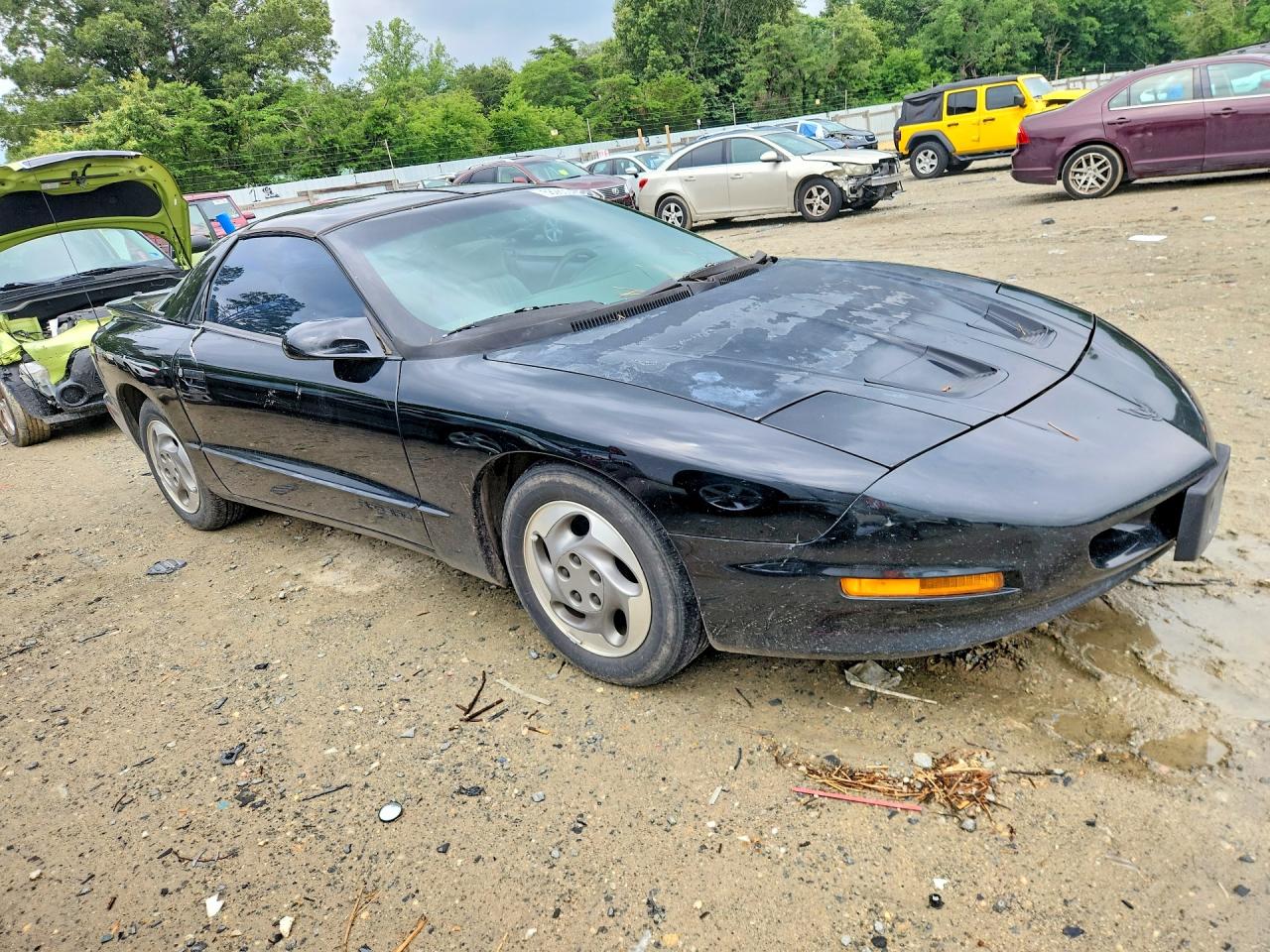 1994 Pontiac Firebird Black vin: 2G2FS22S4R2231465