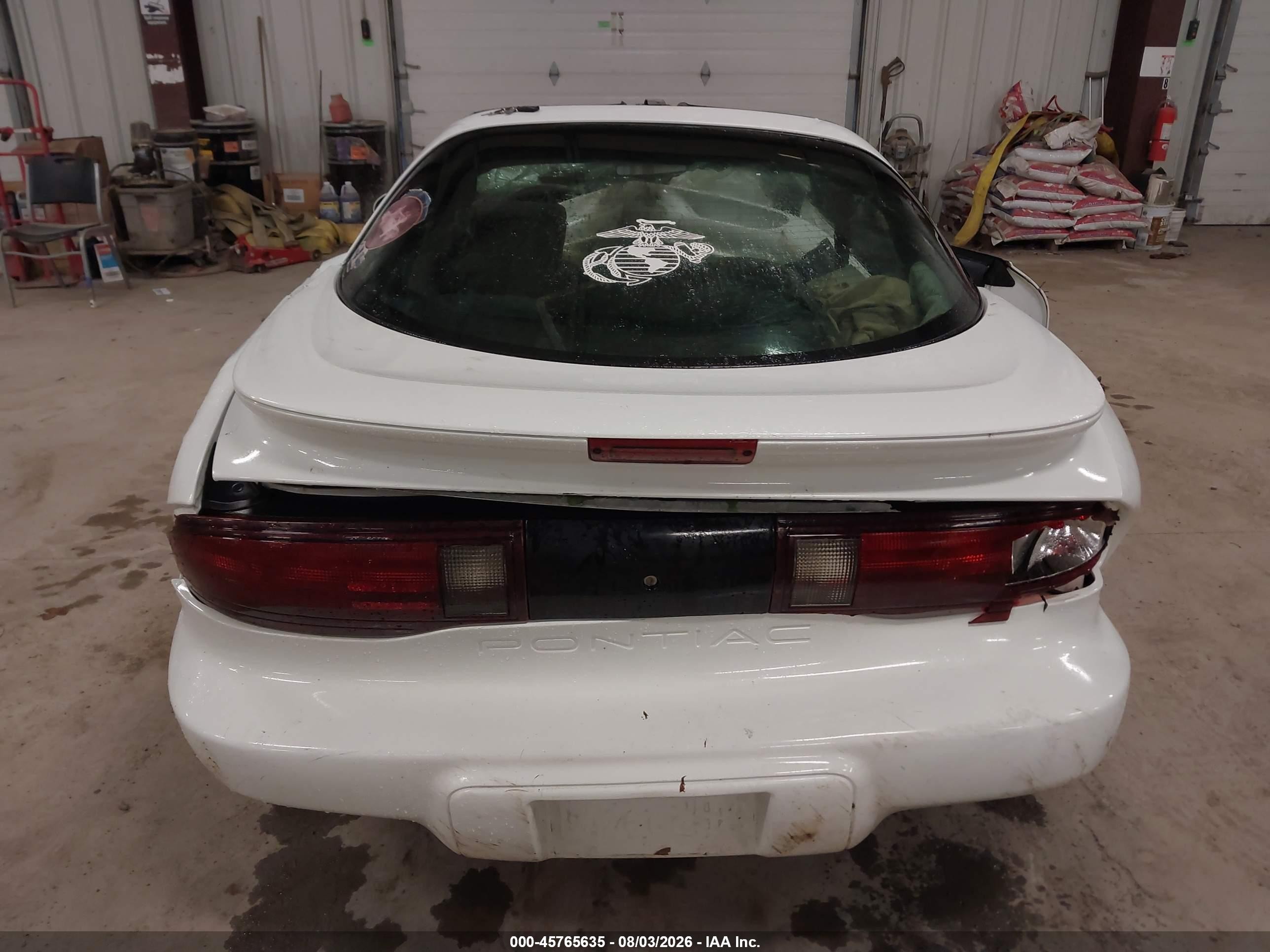 1995 Pontiac Firebird   White vin: 2G2FS22S8S2231541