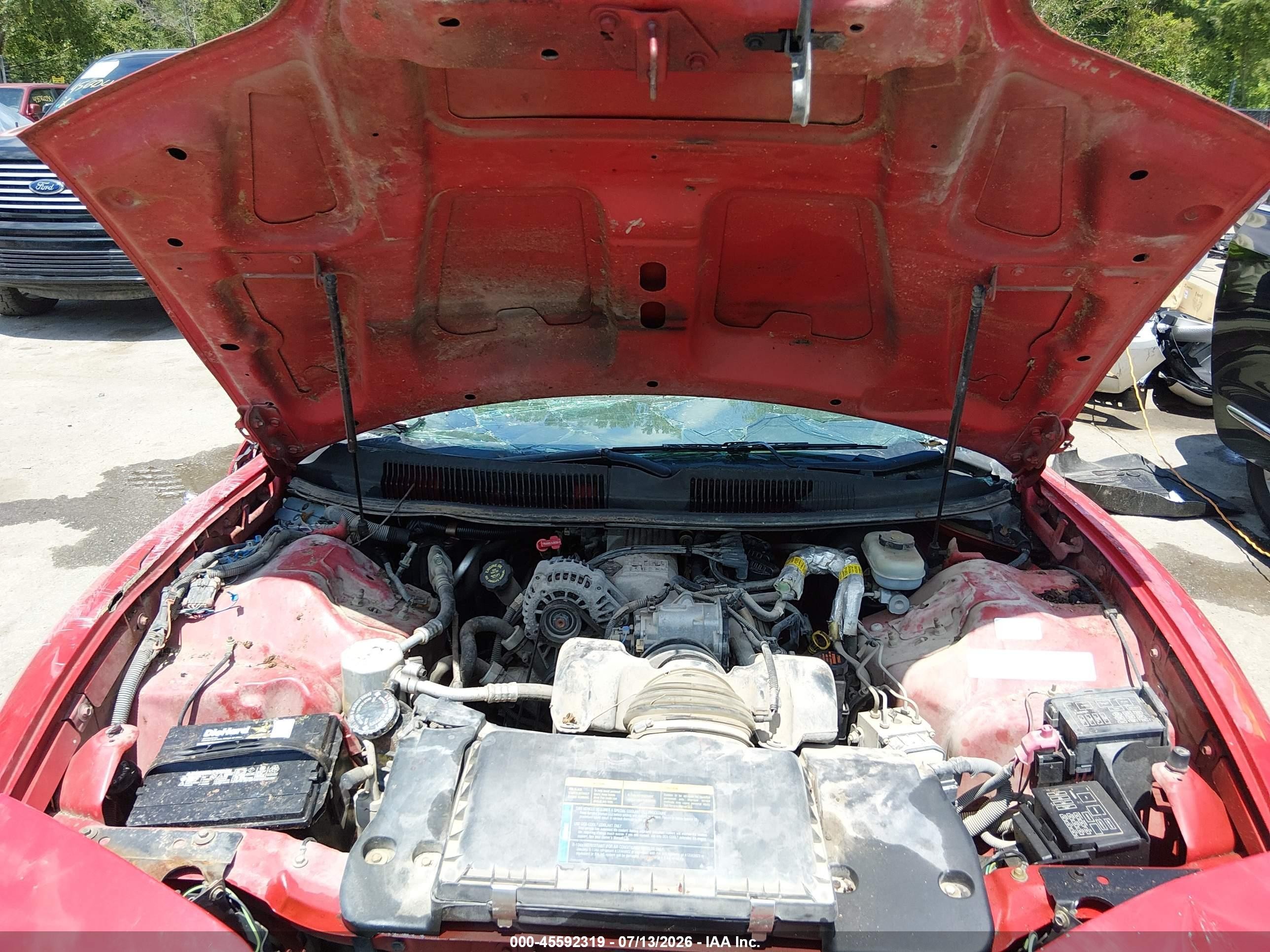 2002 Pontiac Firebird   Red vin: 2G2FS32K022124697