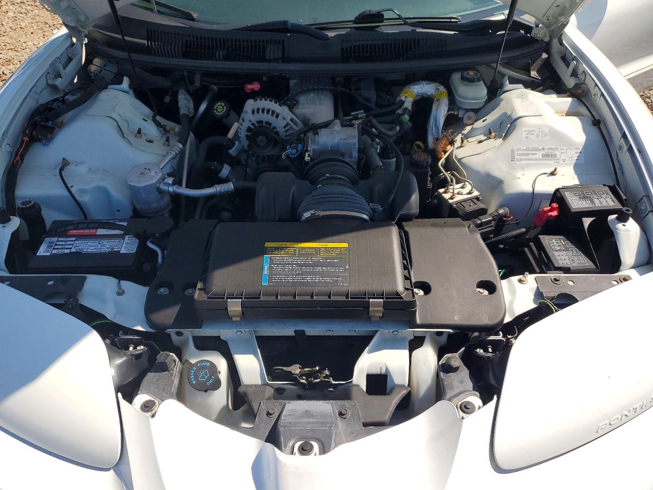 2002 Pontiac Firebird White vin: 2G2FS32K222118111